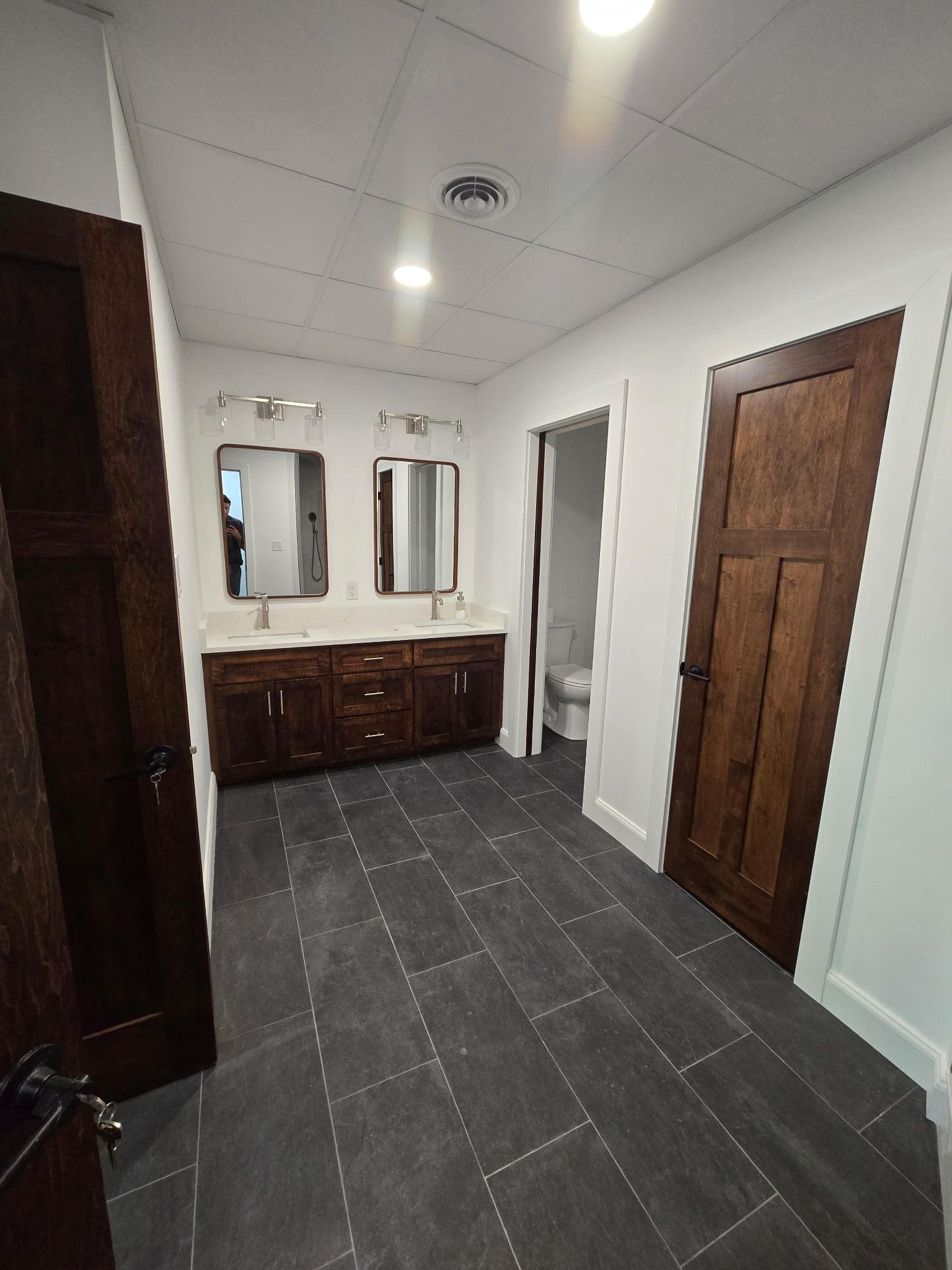 Basement remodel by Horst Custom Homes 