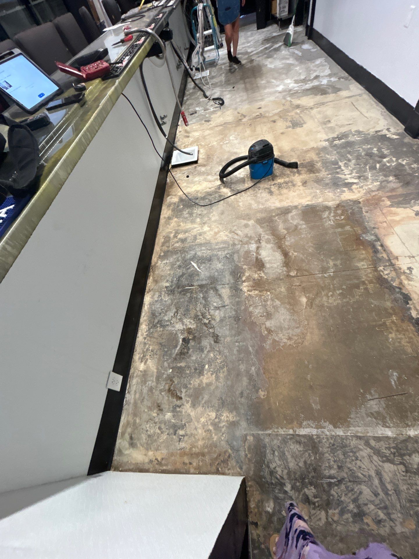 Commercial Kitchen Flooring using Slate Stone 1/8" by Croc Coatings, LLC