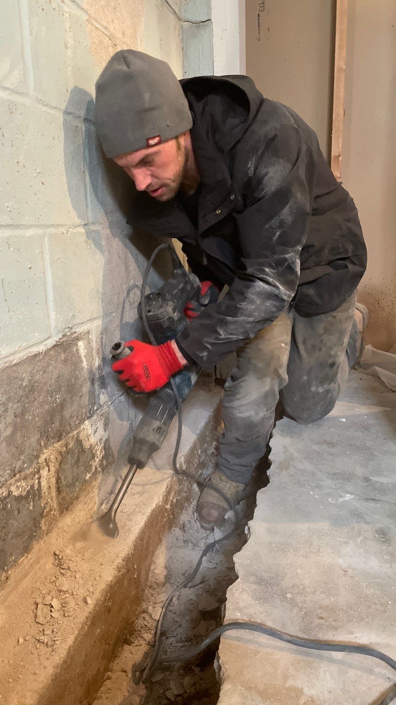 Basement Waterproofing in Crystal by Waterproofing Northeast