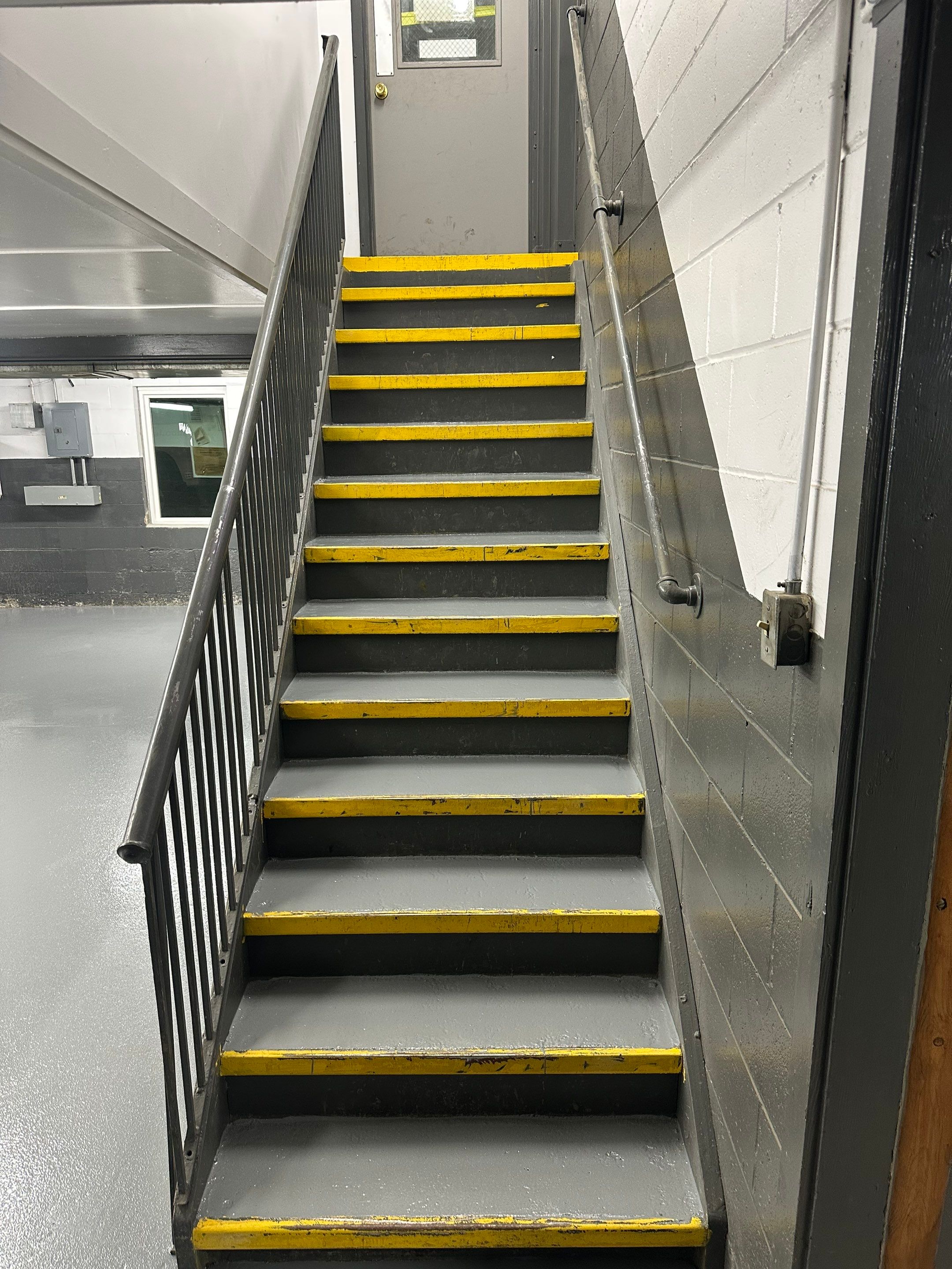 Industrial Grey Grit Project in Mars by Floors in a Day, Inc