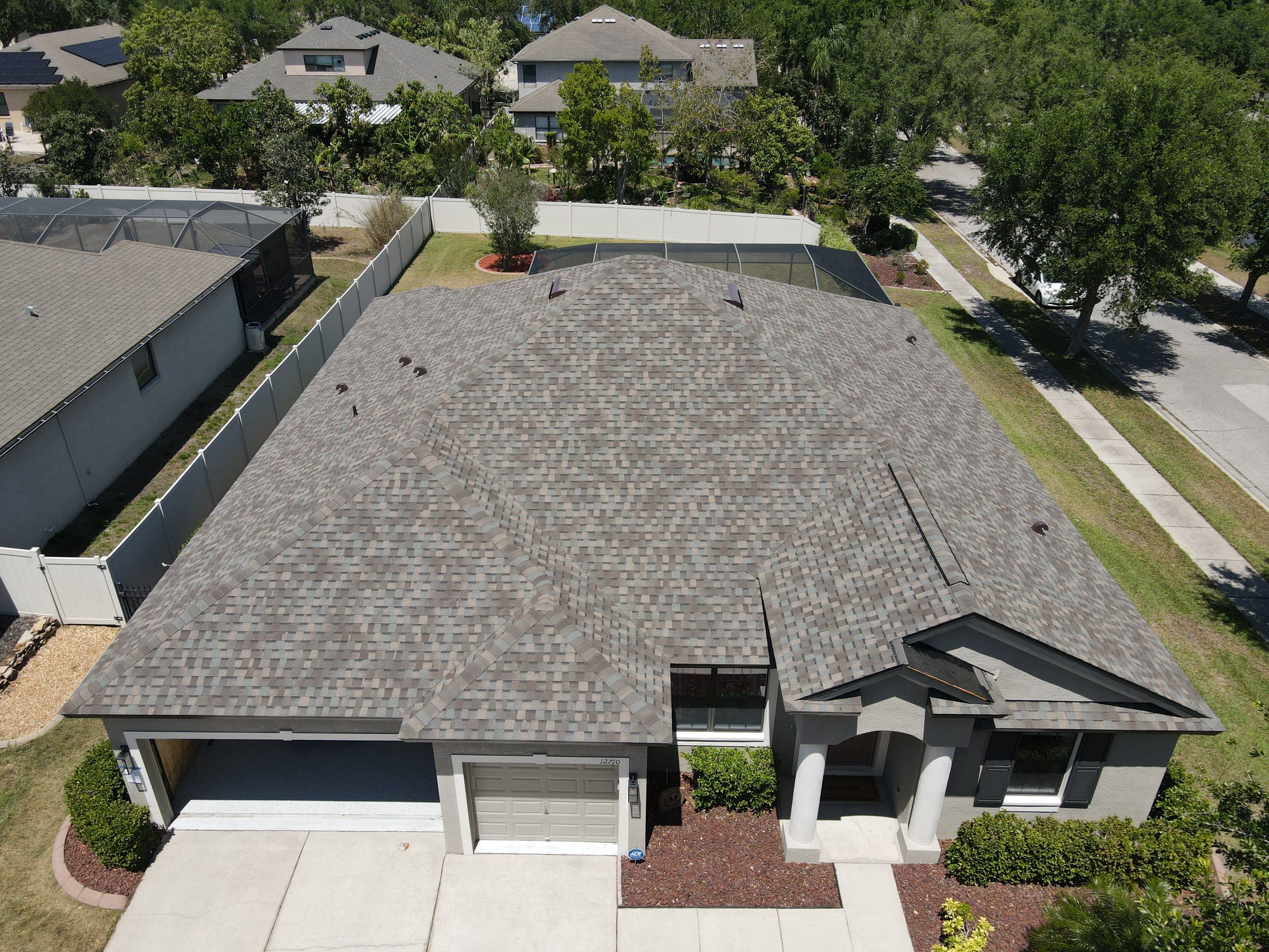 Roof replacement in Riverview, FL. by Steadfast Roofing