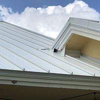 .032 Aluminum 1.5" Snap- Lock Solar White  by Total Roofing System The Metal Roof Experts