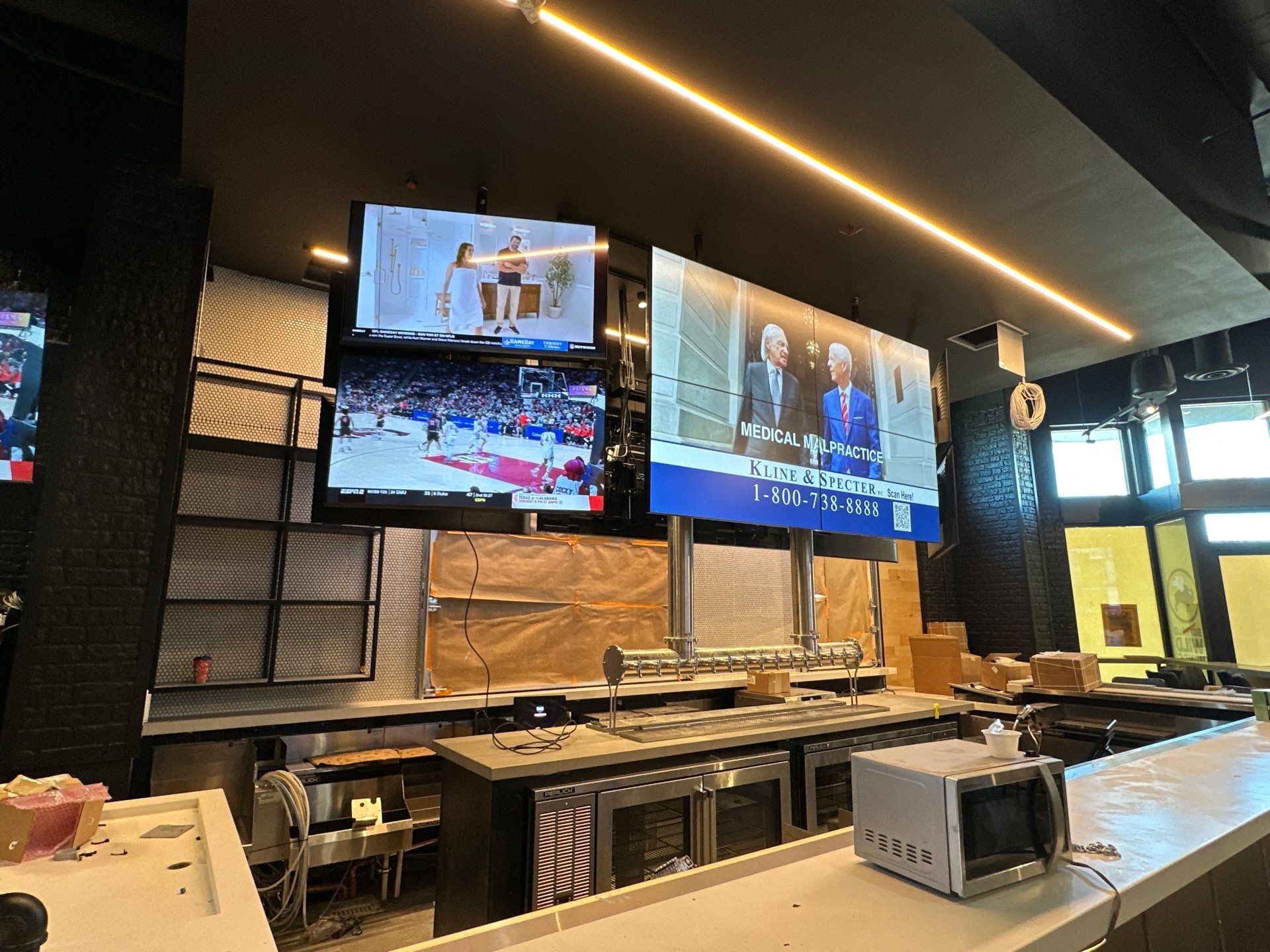 New Sports bar AV Install by AVSi