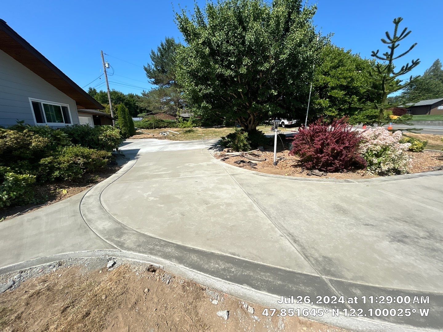 Rodd | Concrete Driveway Extentension by Jireh Asphalt & Concrete Inc 