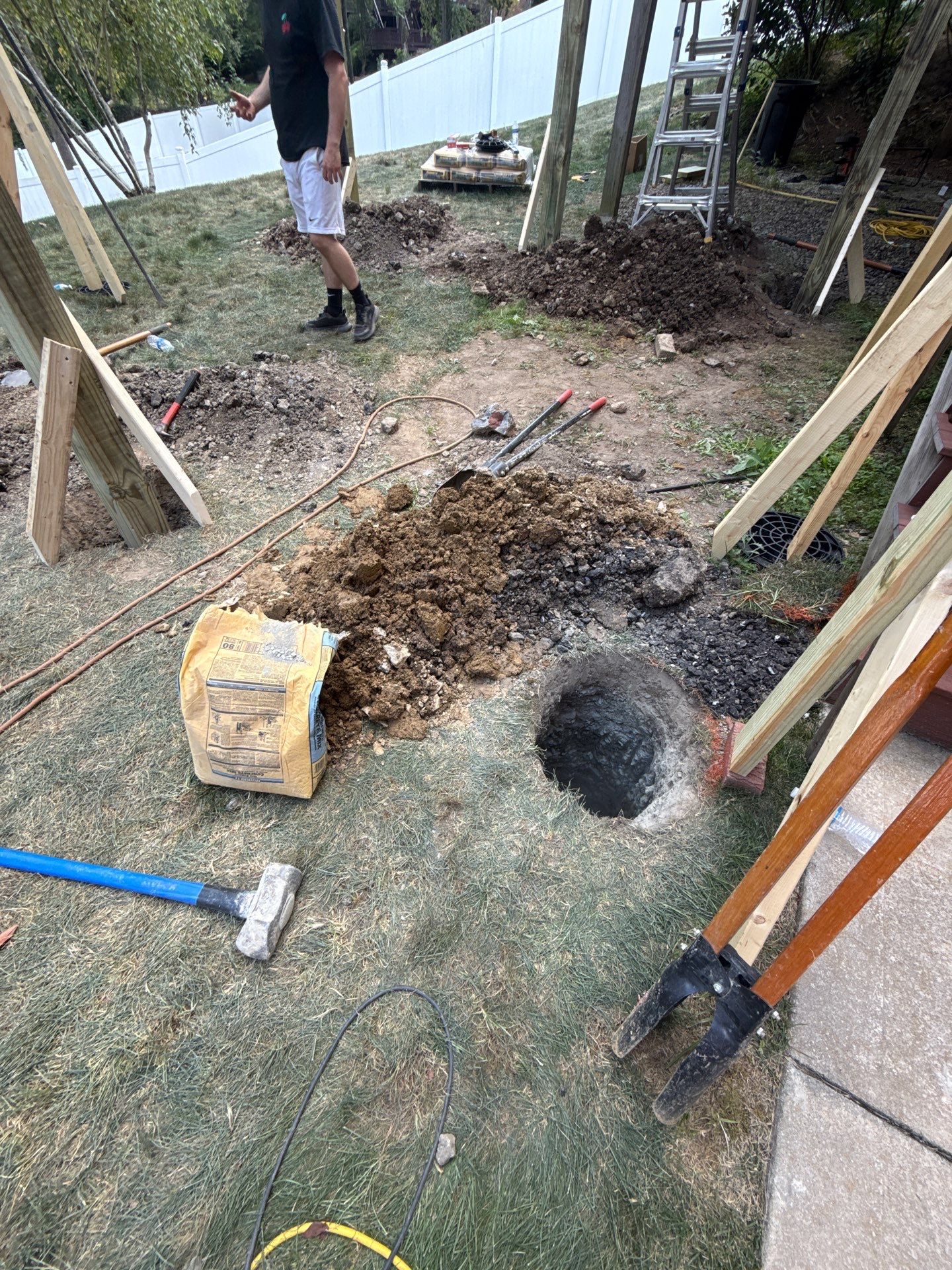 Deck extension  by Cousins Roofing Siding & Decks