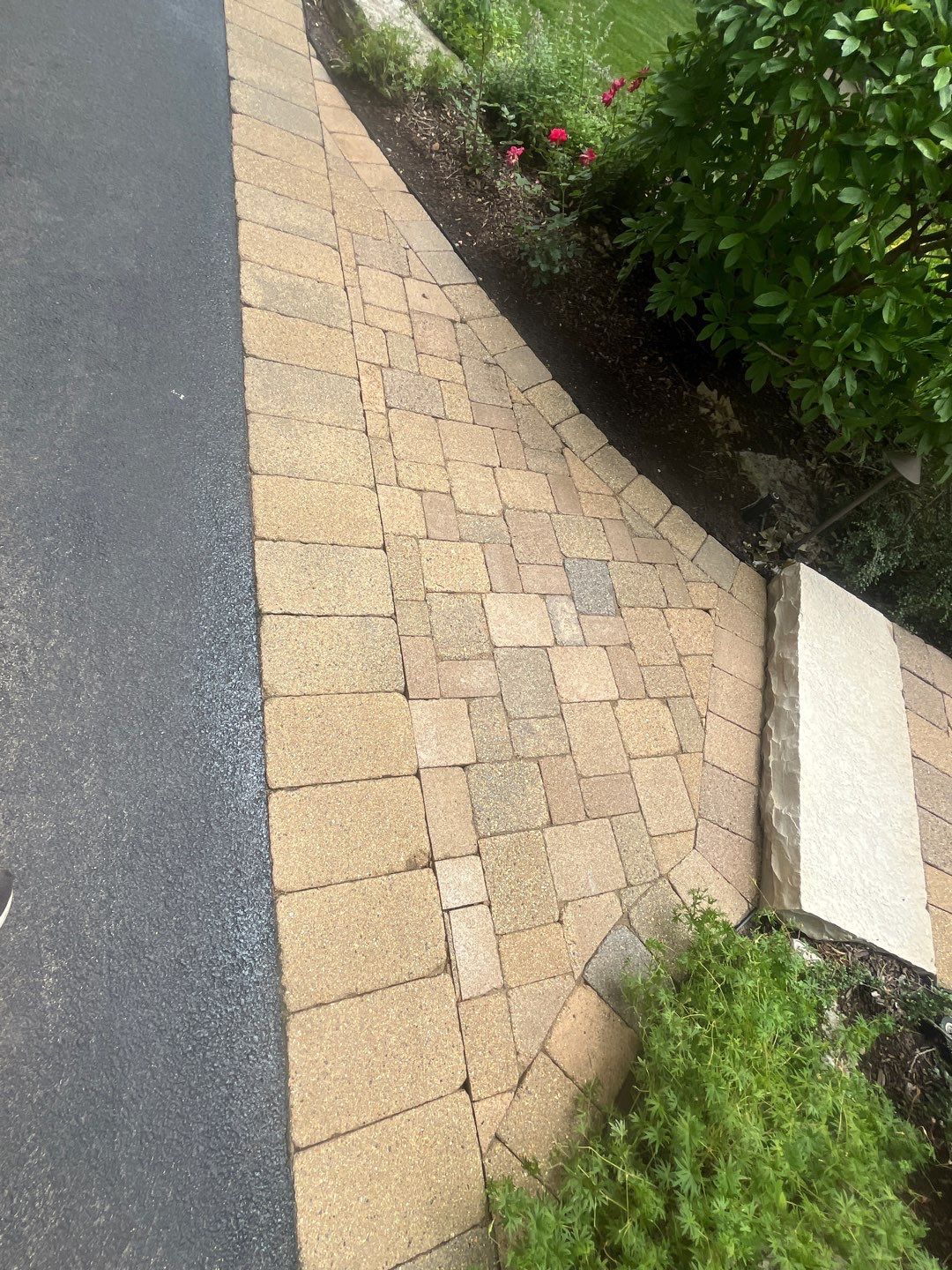 Brick paver clean, sand and seal.  using surebond SB-8700 by Northern Power Washing LLC.