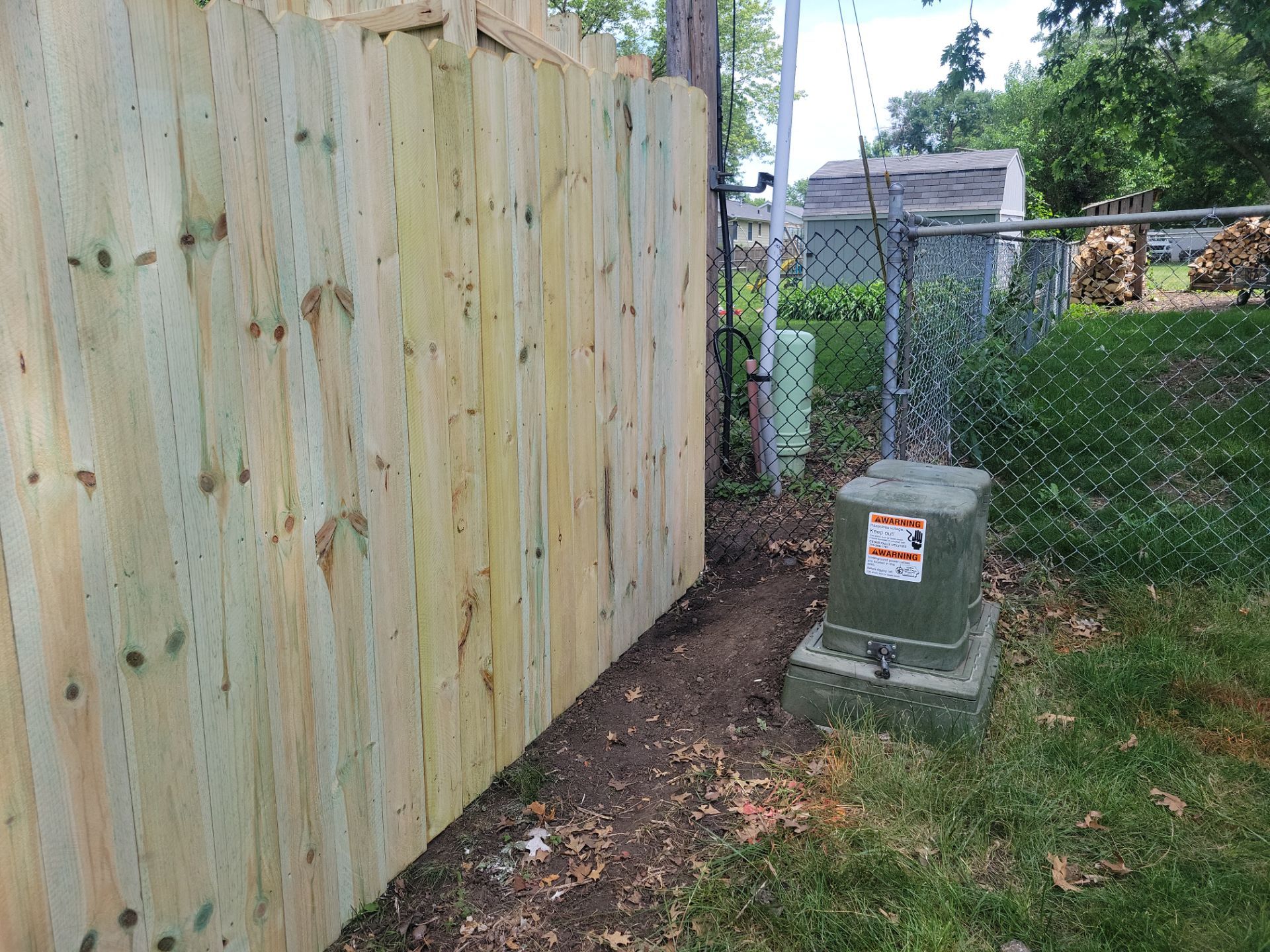 Project in Cedar Falls by Perfect Picket Fence and Stain