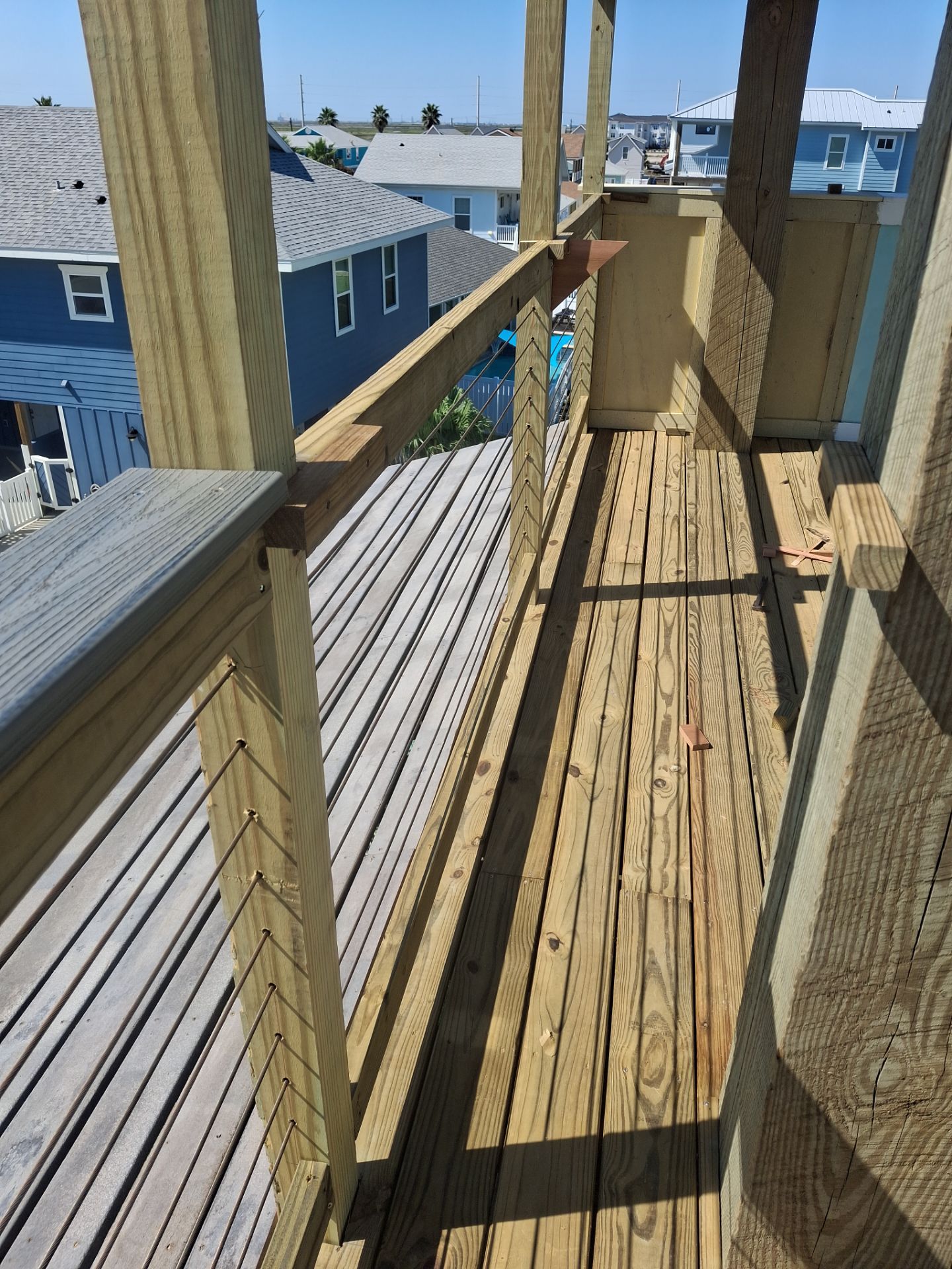 Roof Top Clubhouse on the Beach by Bayfront Roofing and Construction