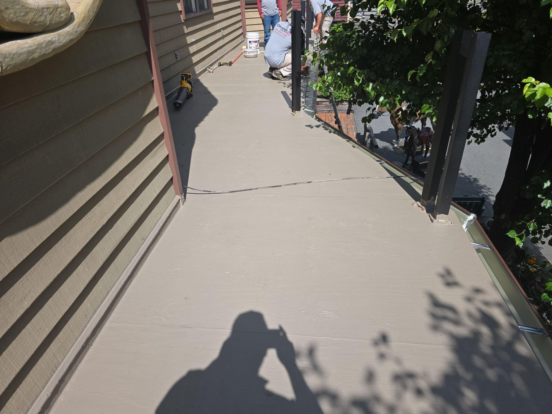 Tweetsie Railroad Balcony by Omnia Roofing