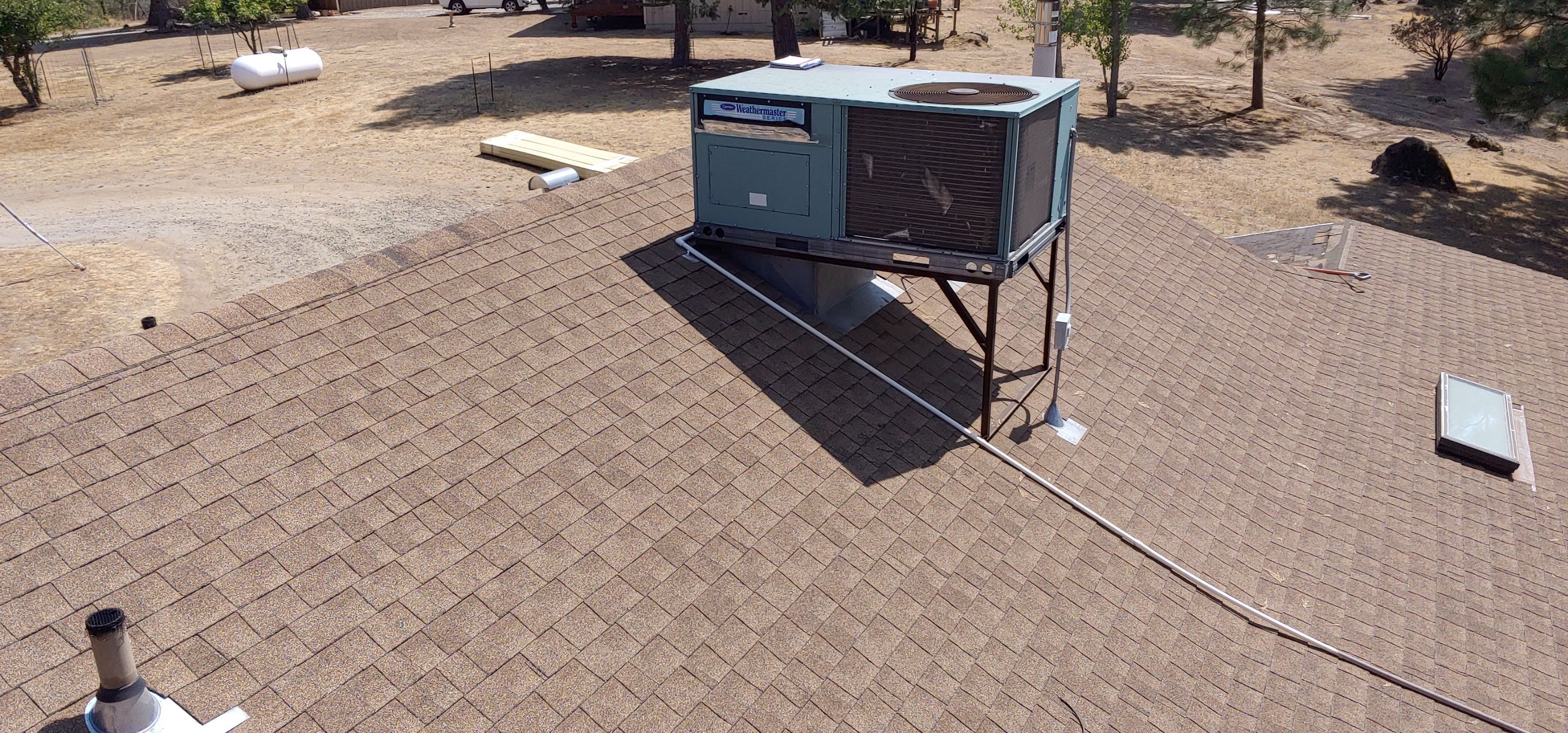 Residential Roofing Installation using Standing seam metal roofing system by Straight Edge Roofing Inc