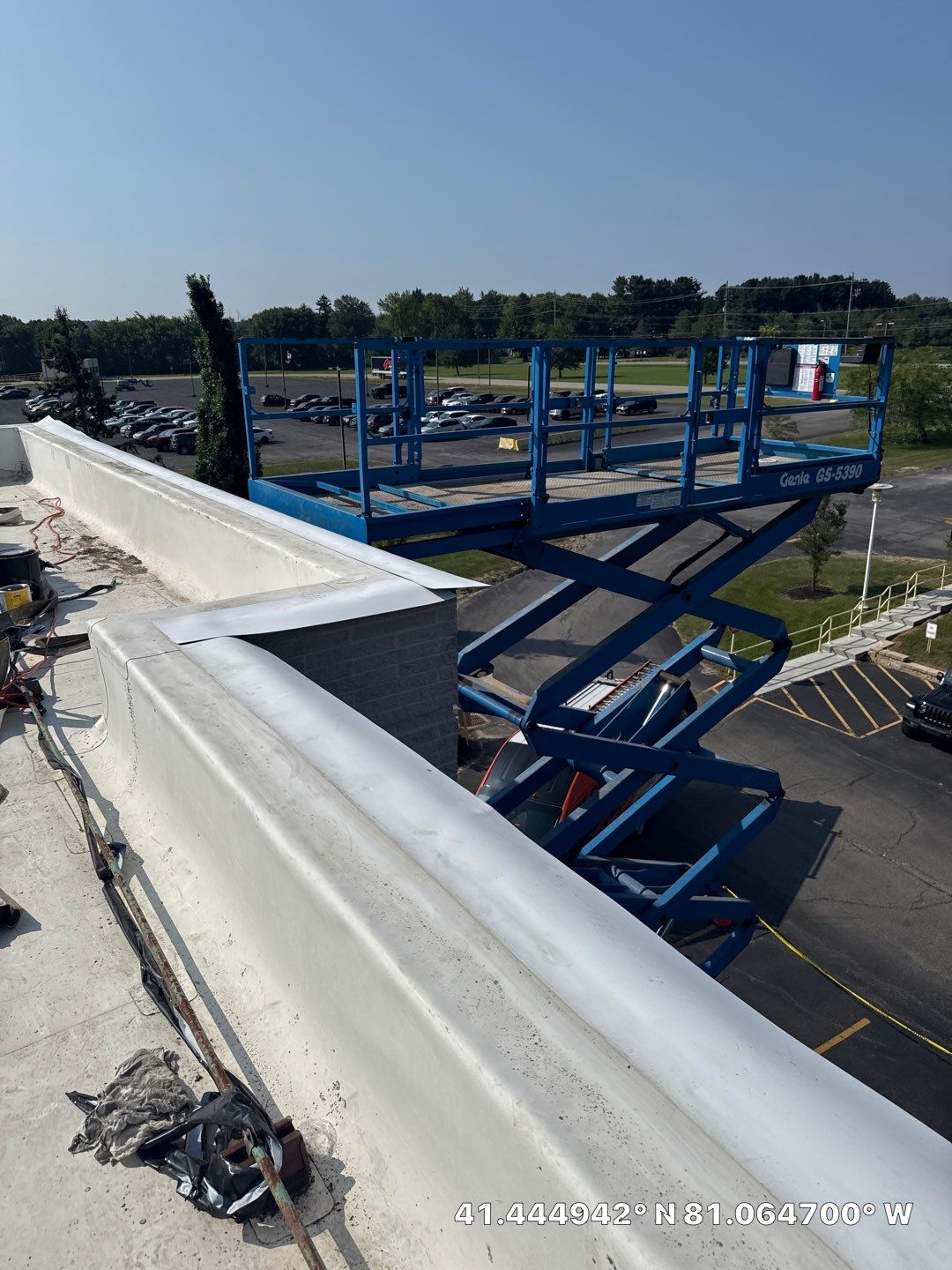 Edge metal and Siding replacement by Commercial Roofing and Coating Systems