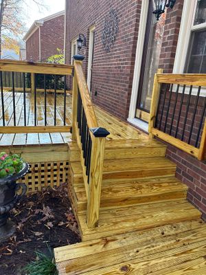 Wood Deck using Wood Sealant