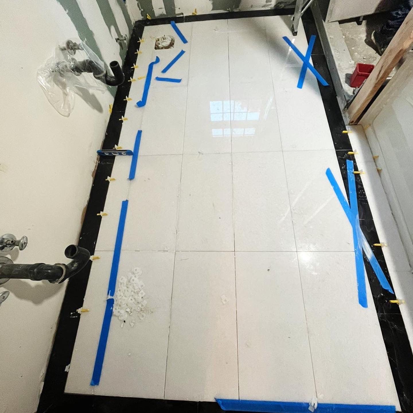 Bathroom Remodel using Tile by Home Concepts Construction