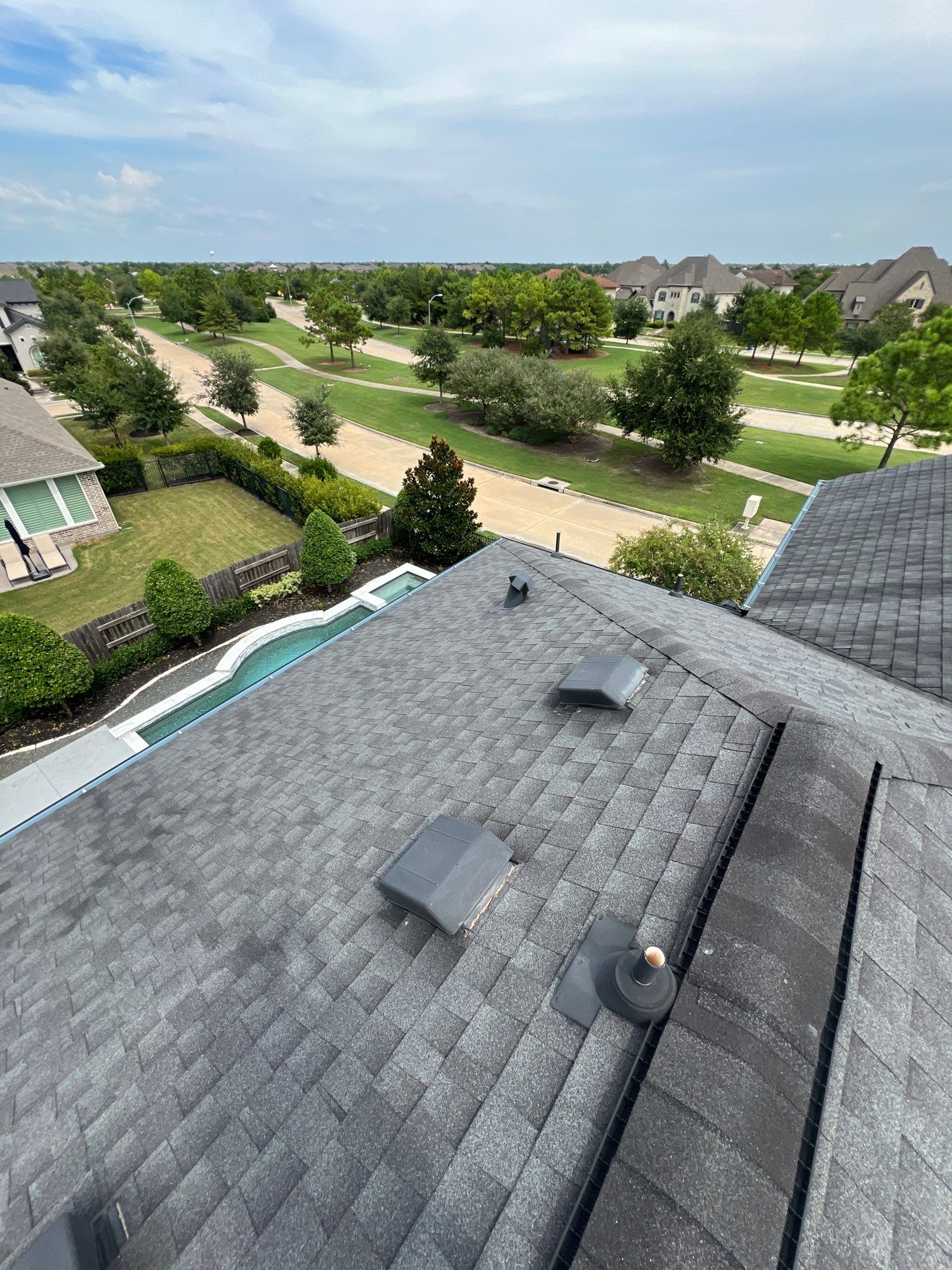 Residential Roofing Repair using Owen's Corning Duration (Lifetime) Shingles by Roof Repair Company