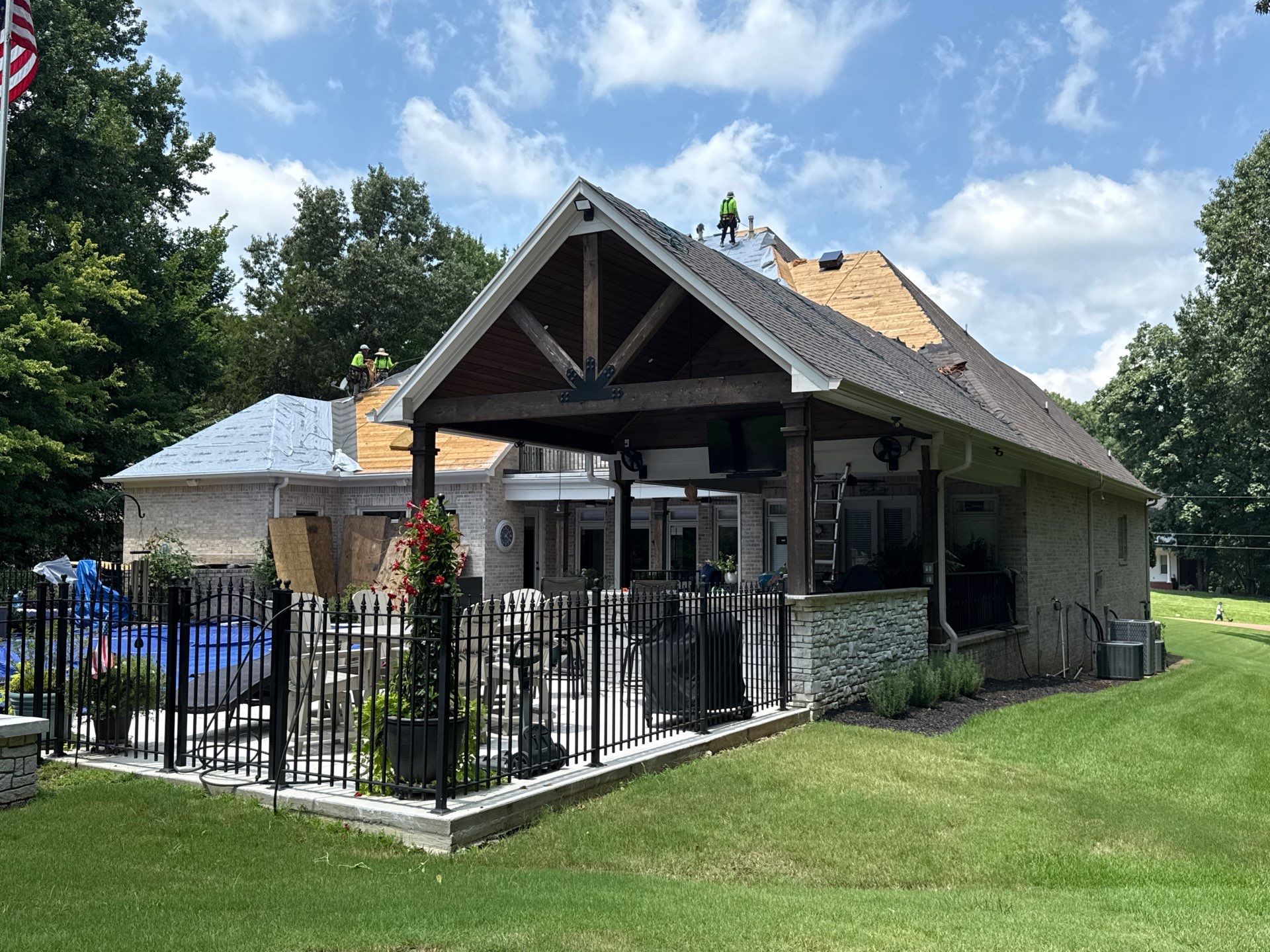 GAF Timberline UHDZ Shingle Roof Replacement in Memphis by Revival Roofing Services