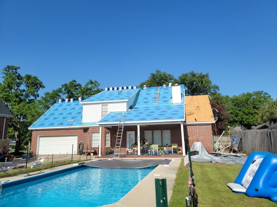 Residential Roofing Repair using Roof Replacement by American Roofing & Construction LLC