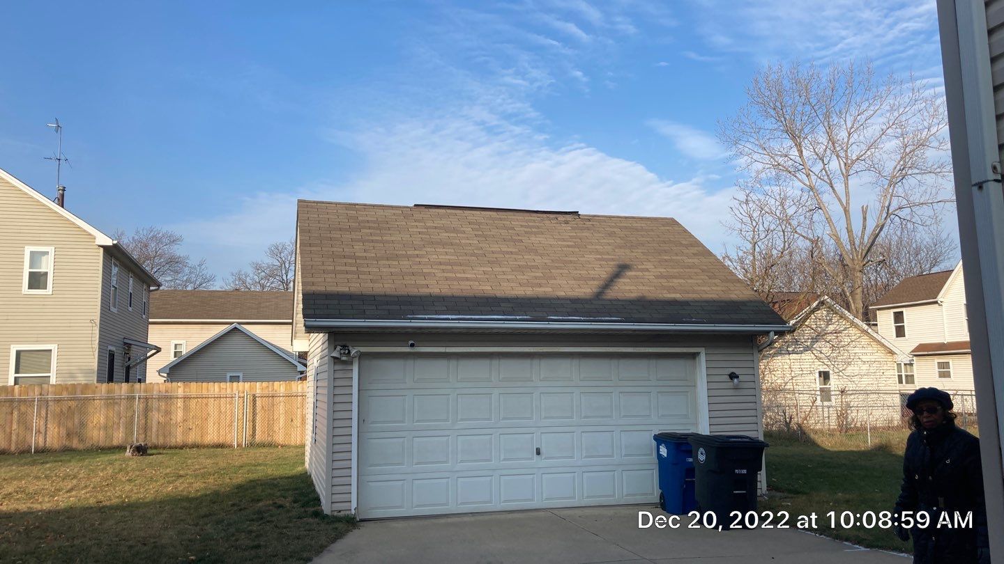 Wind damage to Siding: Insurance paid for full replacement of all siding by Absolute Roofing and Construction