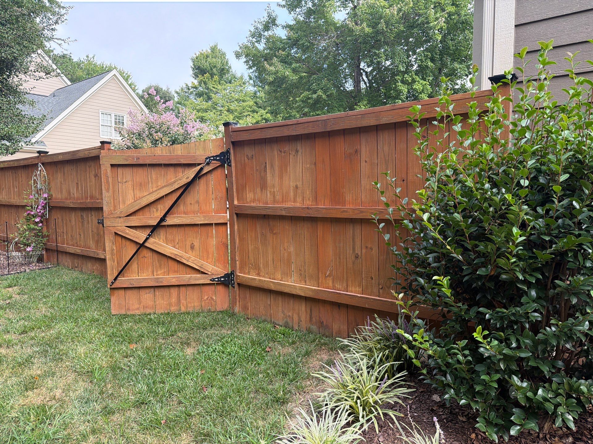 Fence using Wood Sealant by DuraSeal