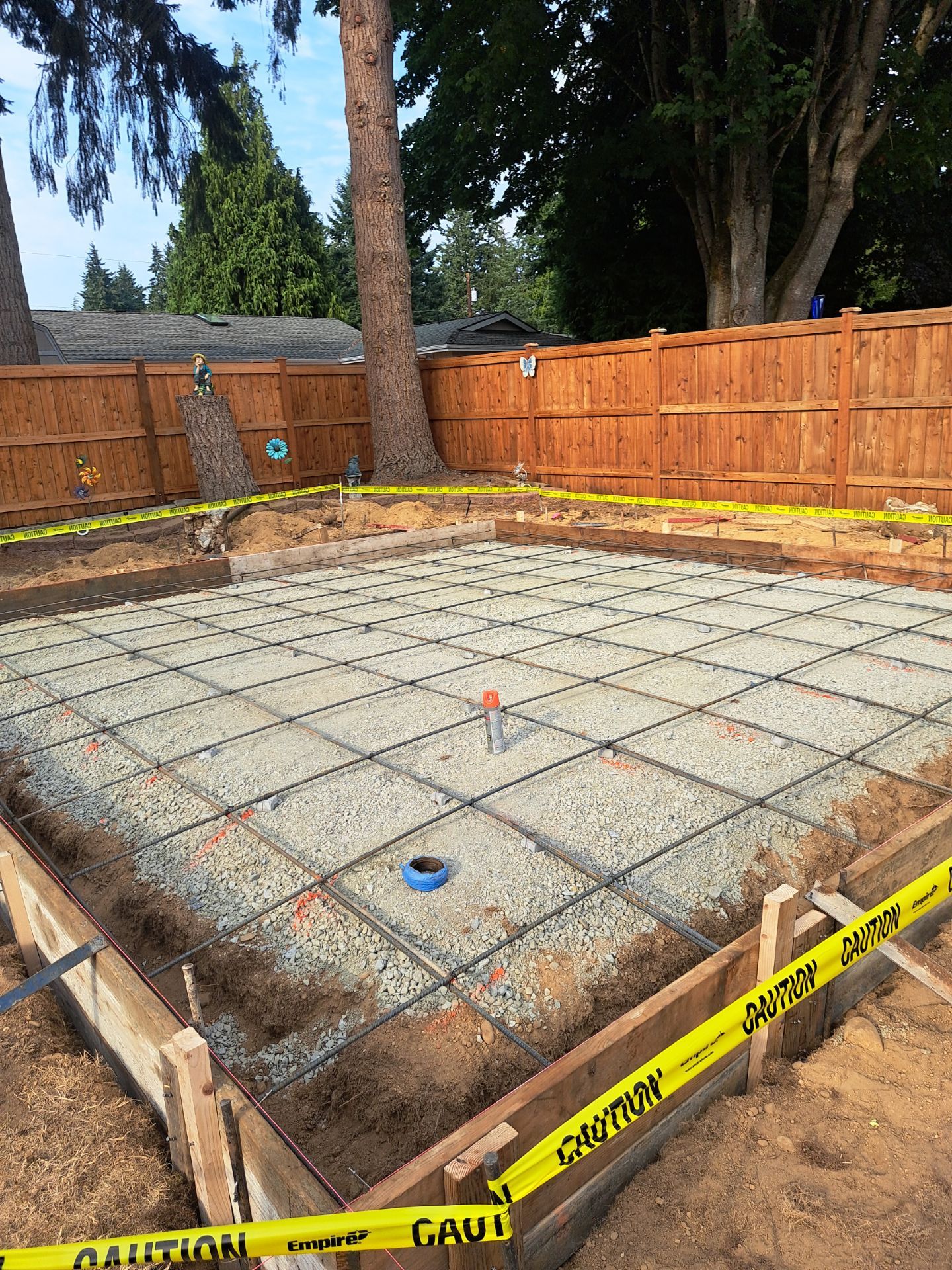 Backyard Concrete Slab Installation | Everett  by Jireh Asphalt & Concrete Inc 