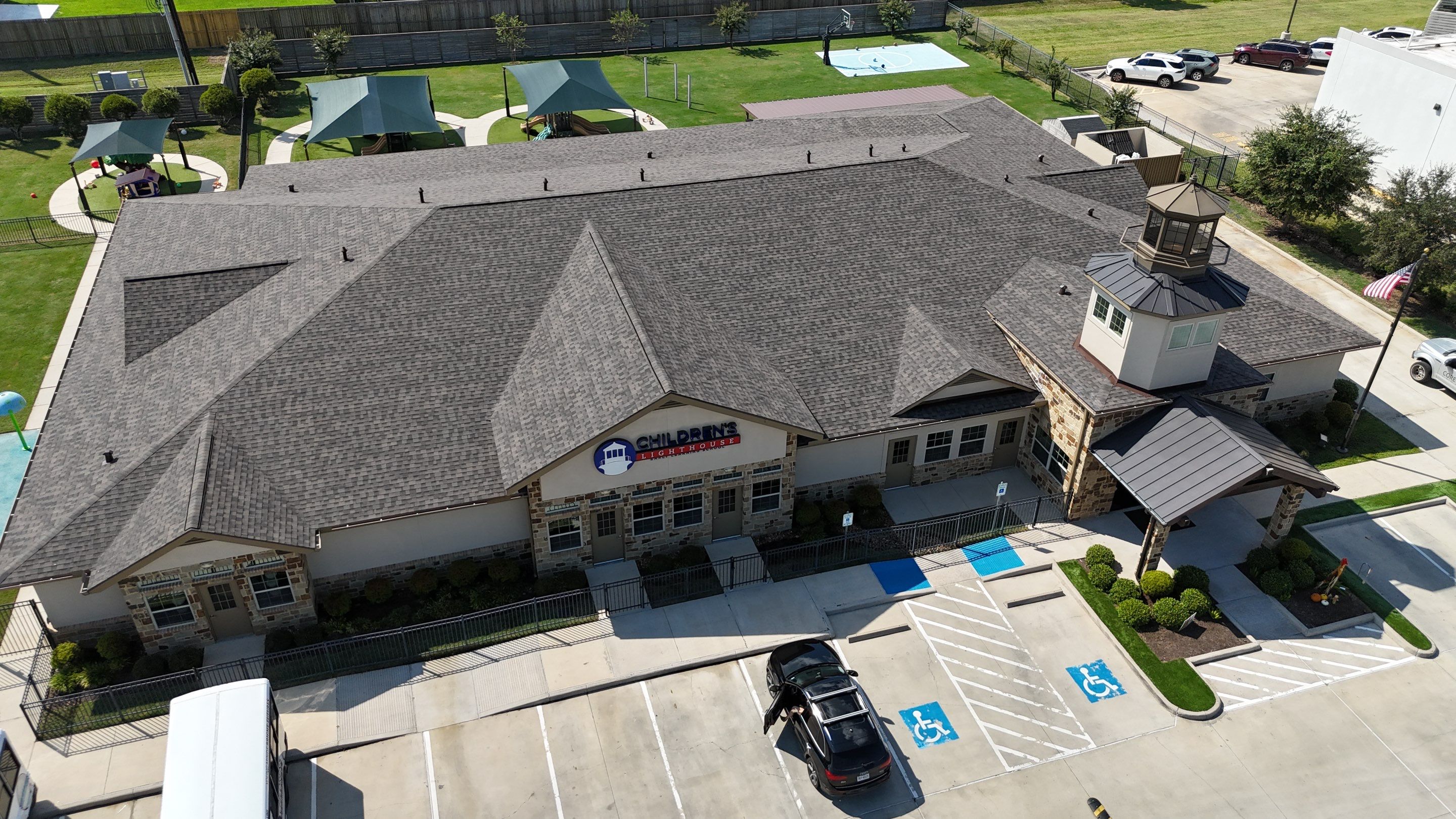 Roof Replacement on a Daycare!  by Core Four Roofing