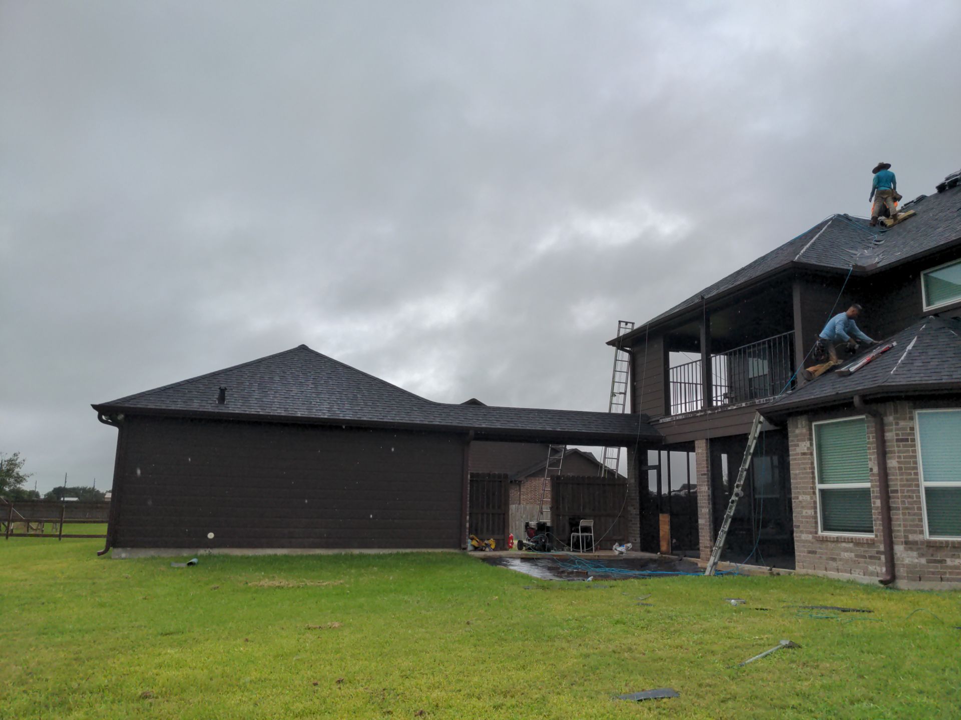 Project in Needville by Roof Guard And Construction