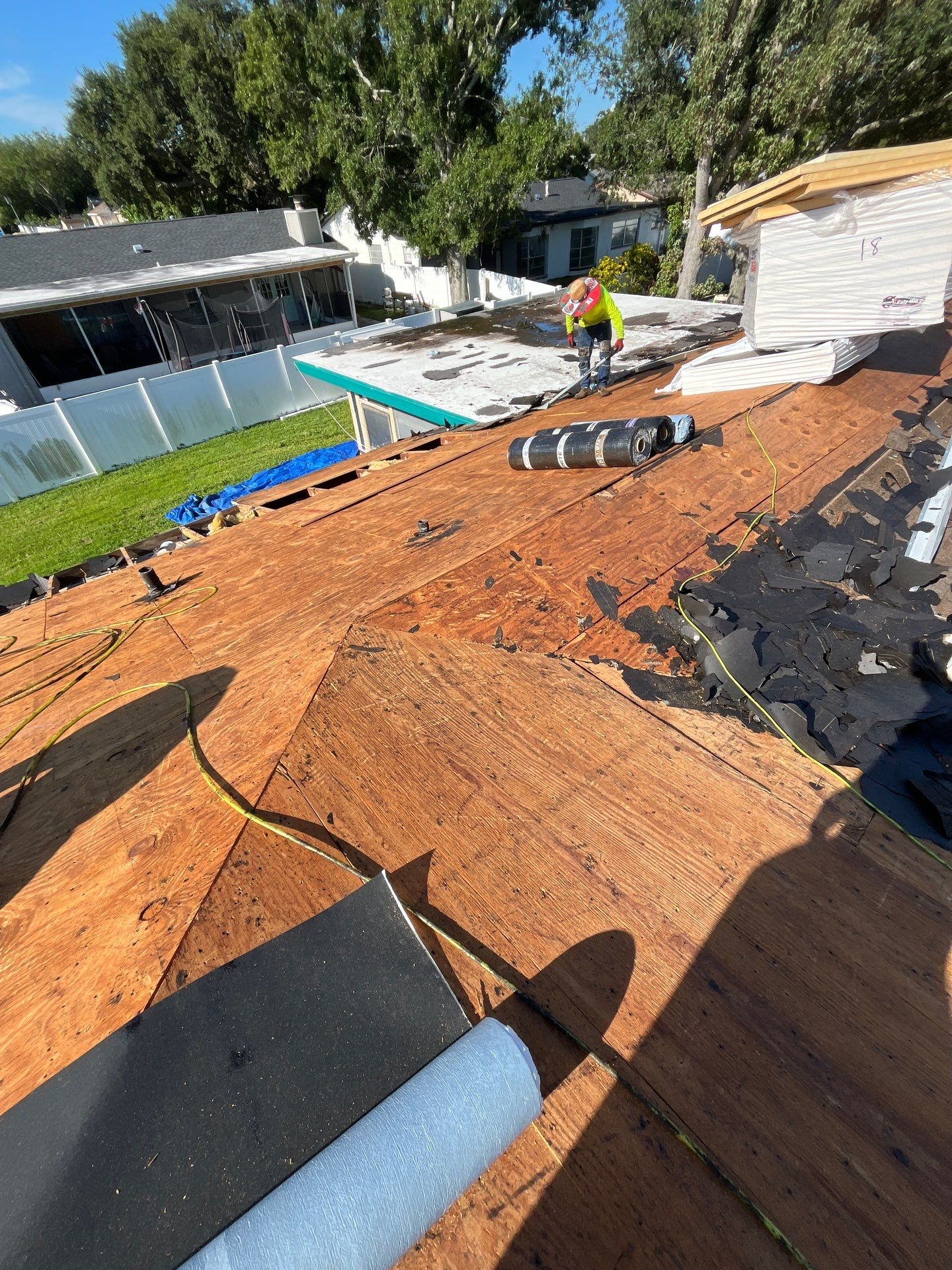 Project in St. Petersburg 33702 by Mitchell Roofing Company LLC 