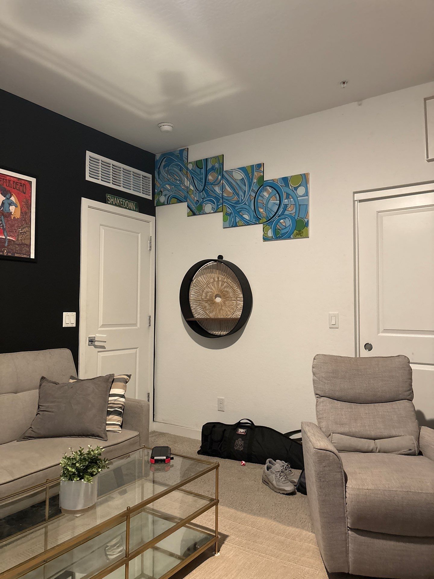 Modern Interior Accent Wall and Media Installation in Buckeye by CompanyCam Sales Demo