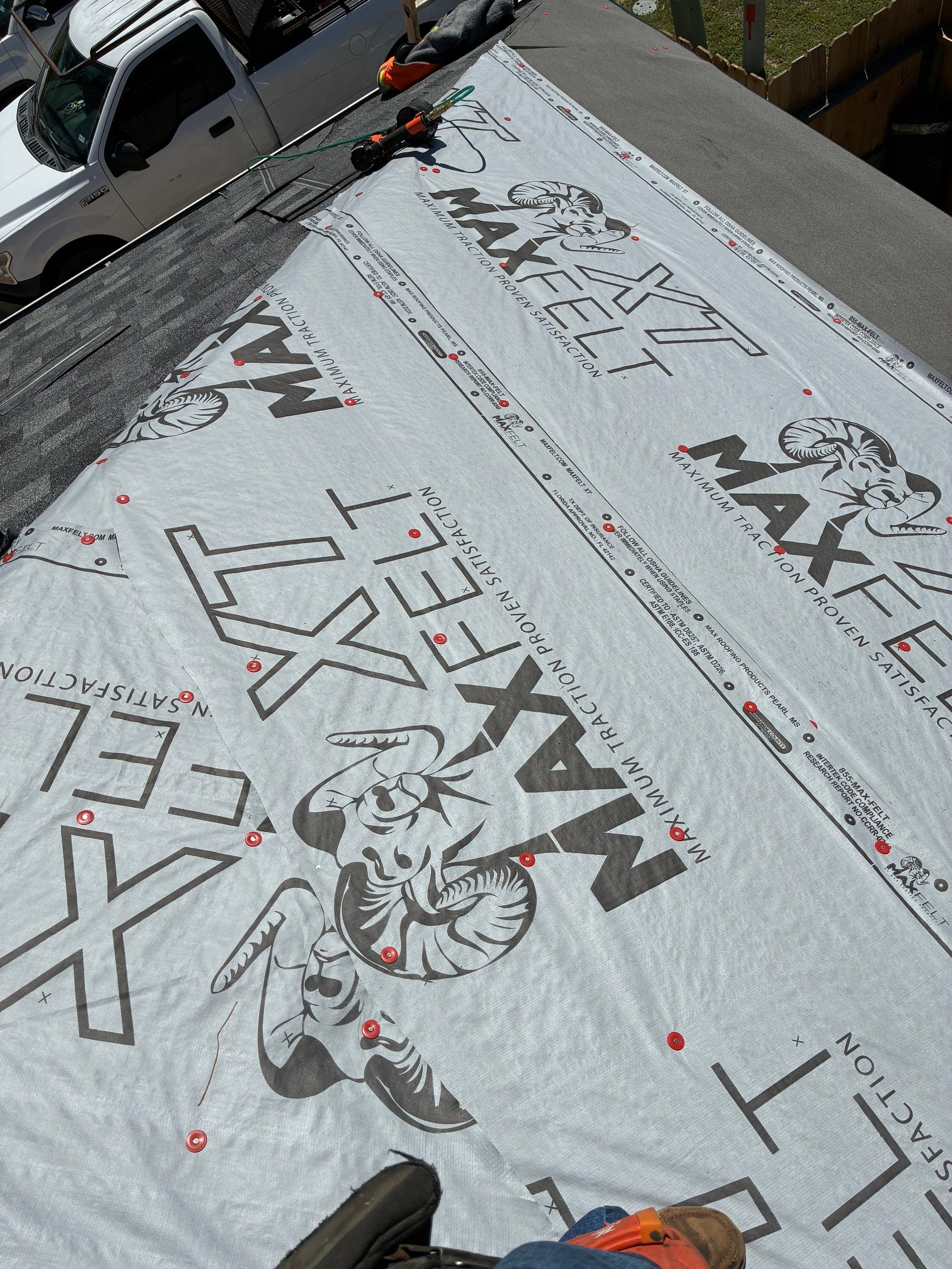 Townhome Reroof by Berry Good Roofing