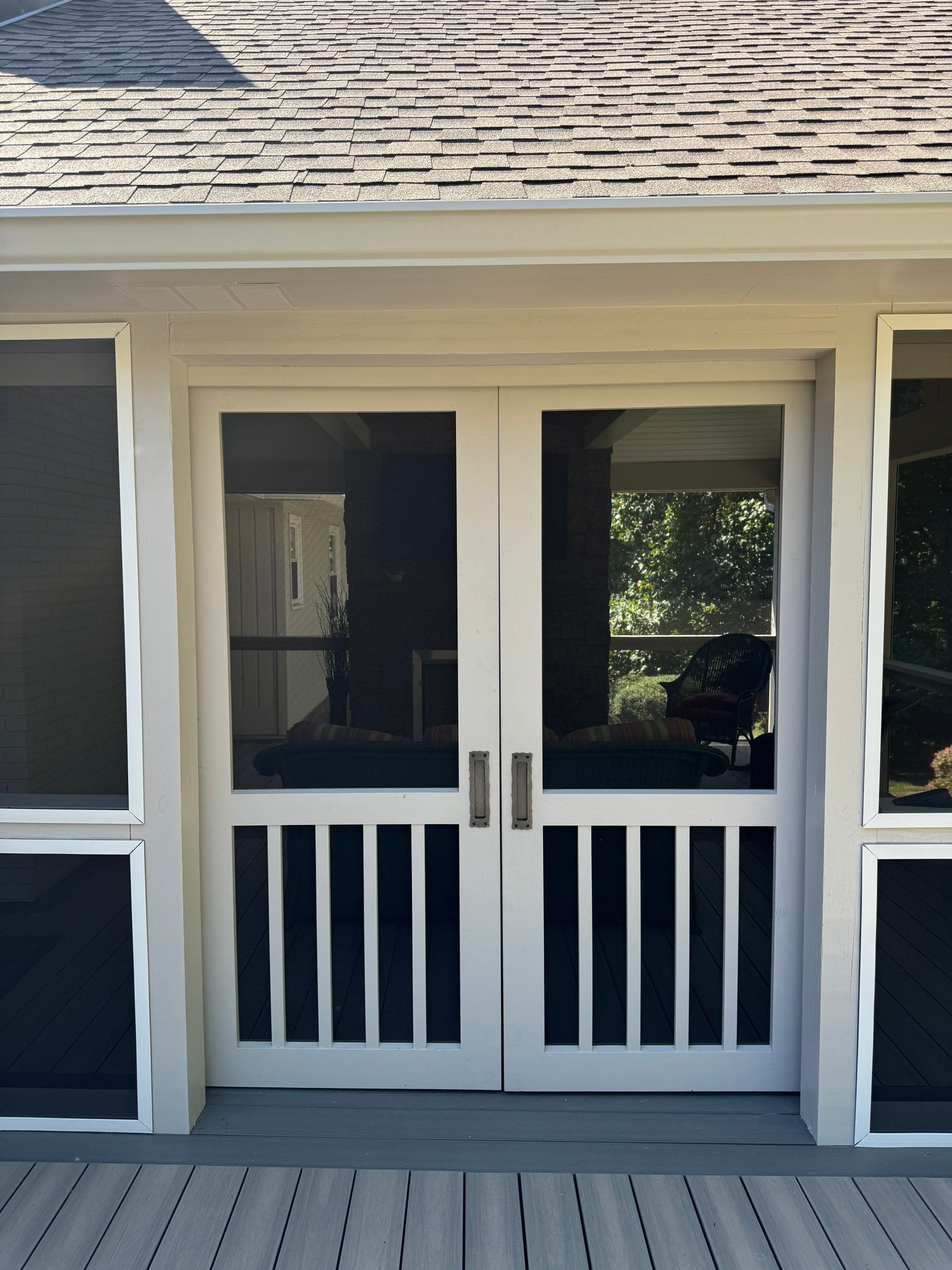 Burntleaf - Screen Porch by Pillar and Pine