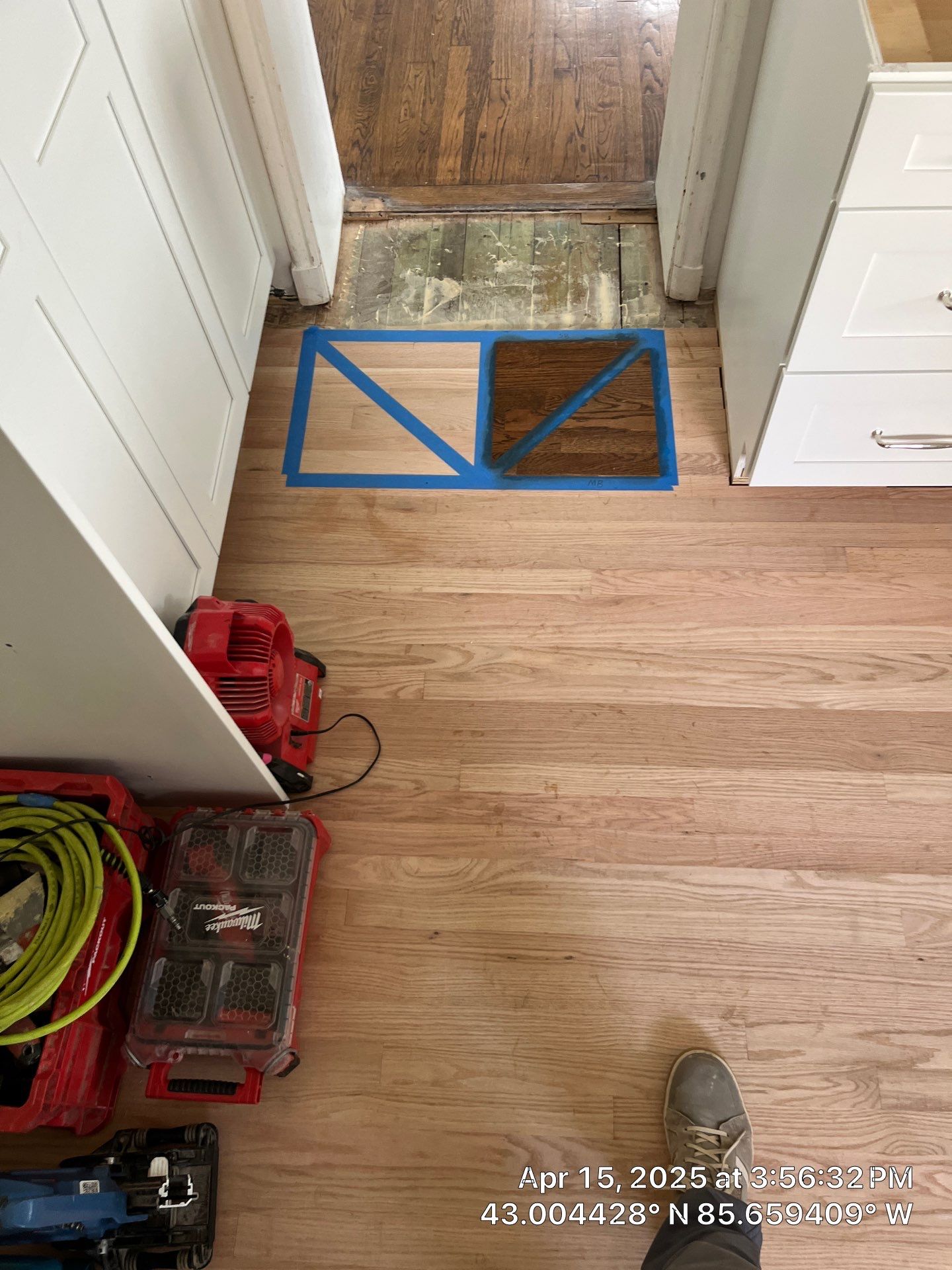 Custom Refinishing on Existing Hardwoods by RTBaldwin Hardwood Floors