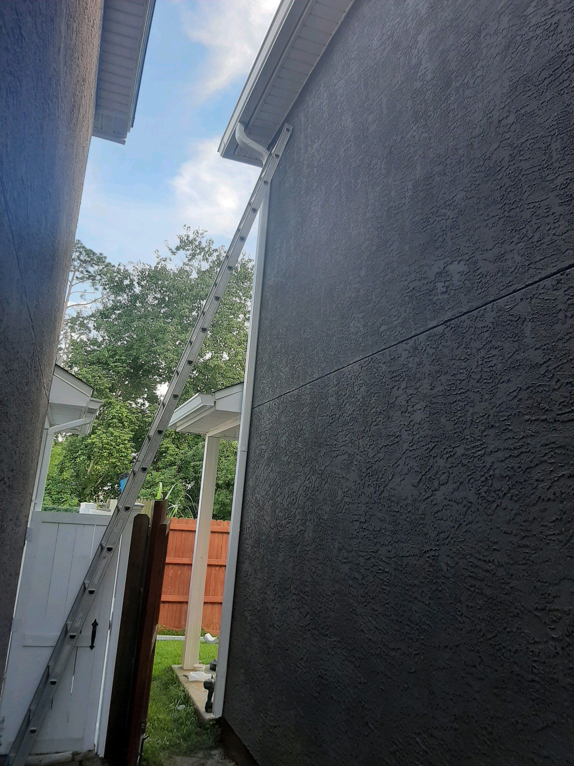 Seamless Gutter Installation using White K-Style Gutters by Gutter Professors
