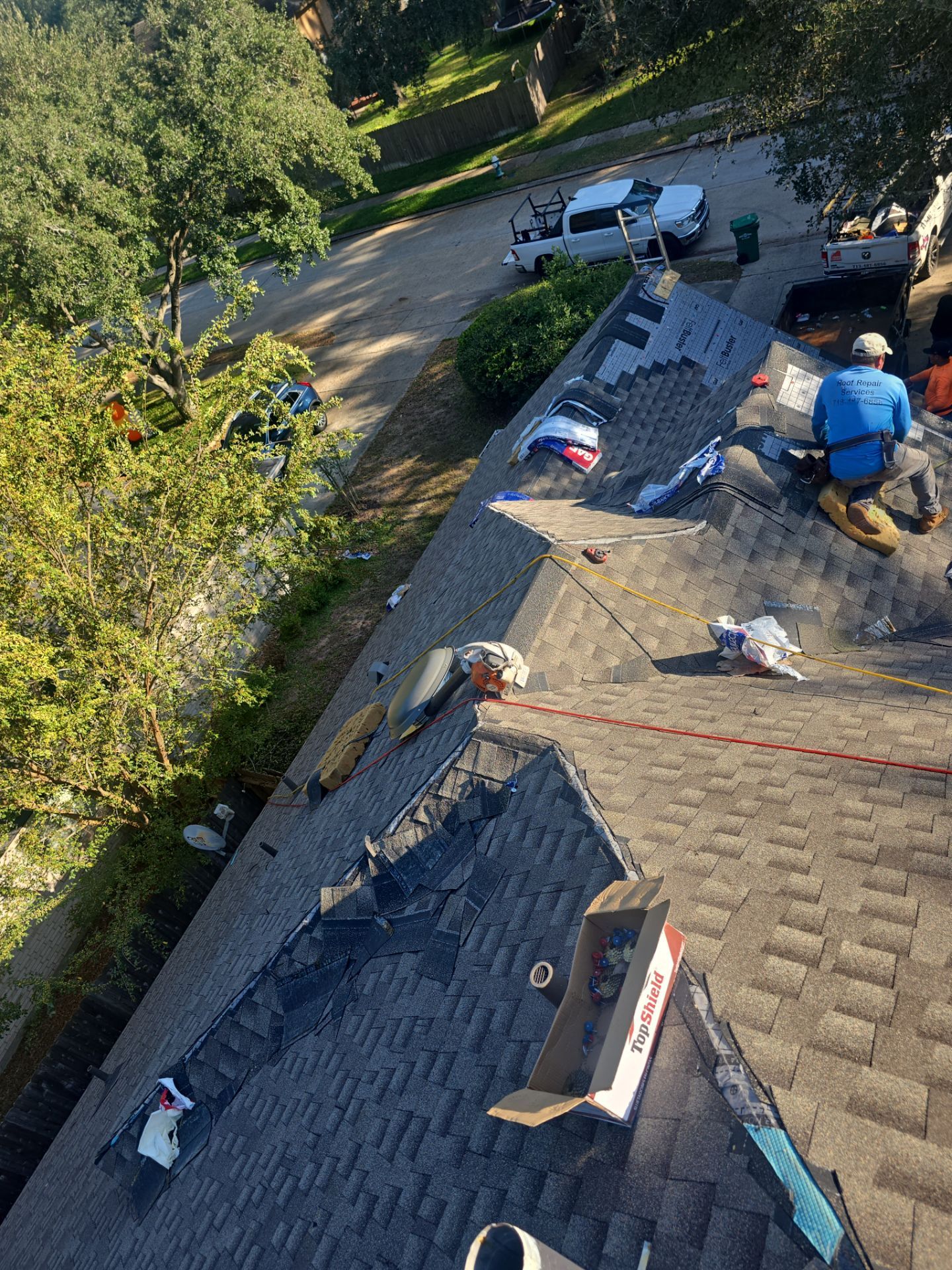 Roof Replacement in The Woodlands TX by Roof Repair Company