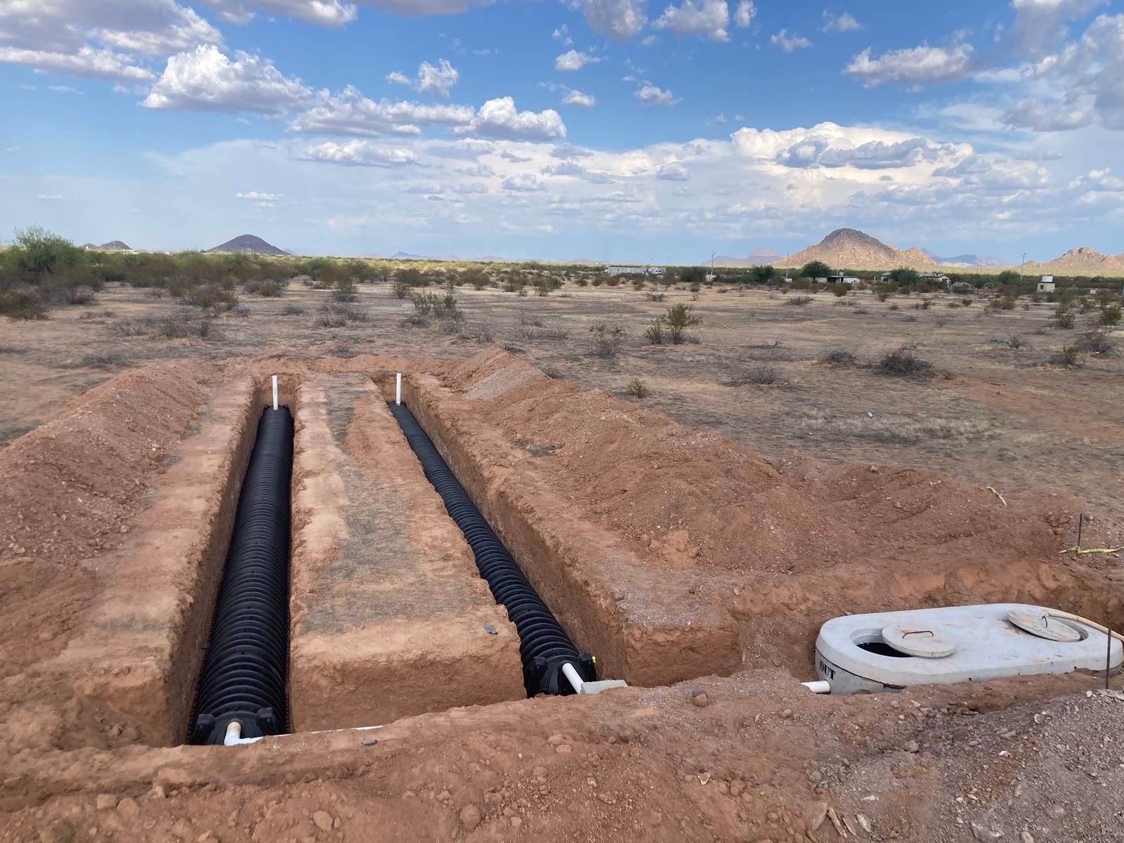 Project in Eloy by Mobile Home Installations
