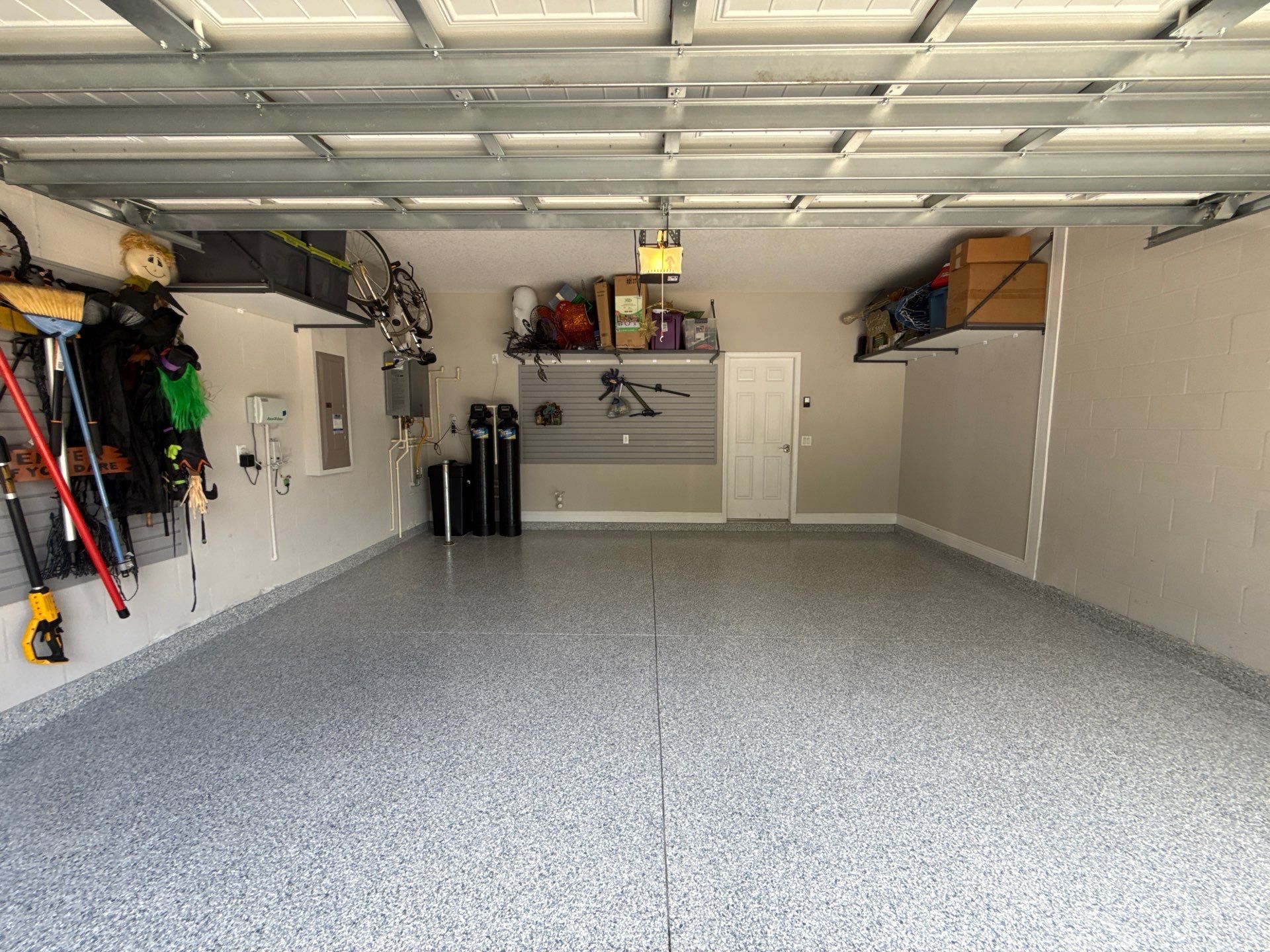 Garage Organization Project in Lithia by Square 1 Garage and Closet Solutions