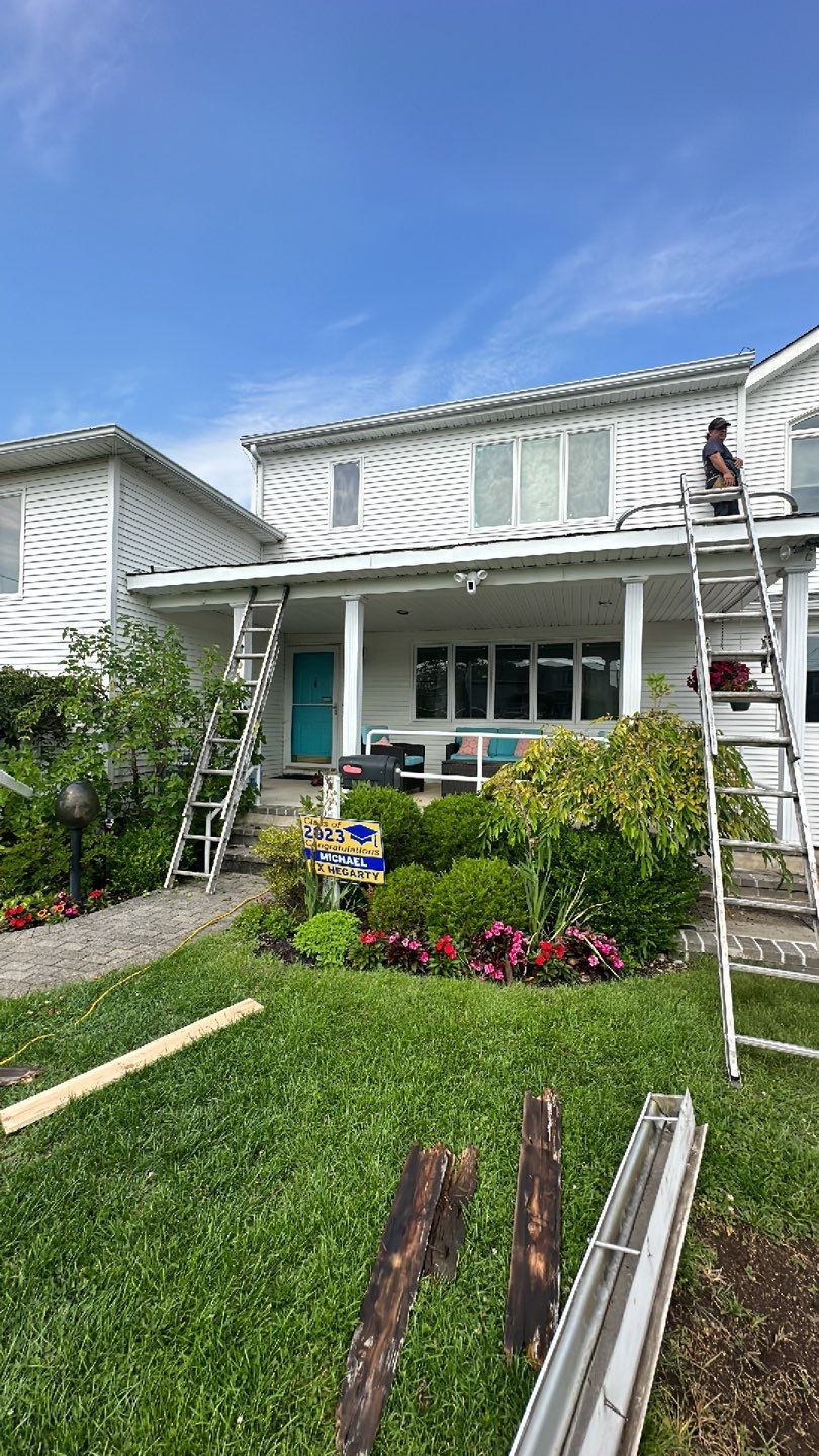Rebuilding Fascia by Above All Gutters 