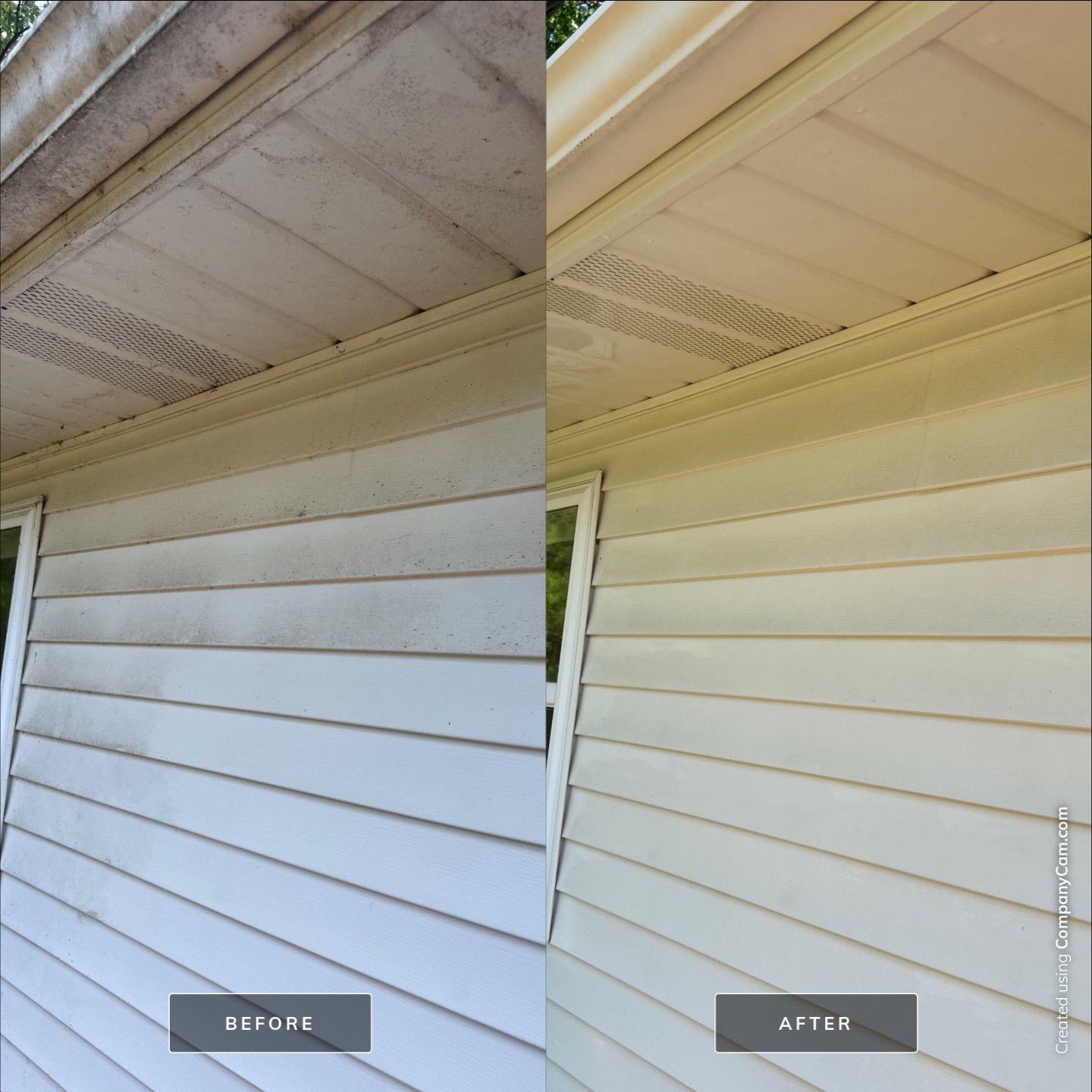 Project in Fox Lake by Simmons Power & Soft Washing