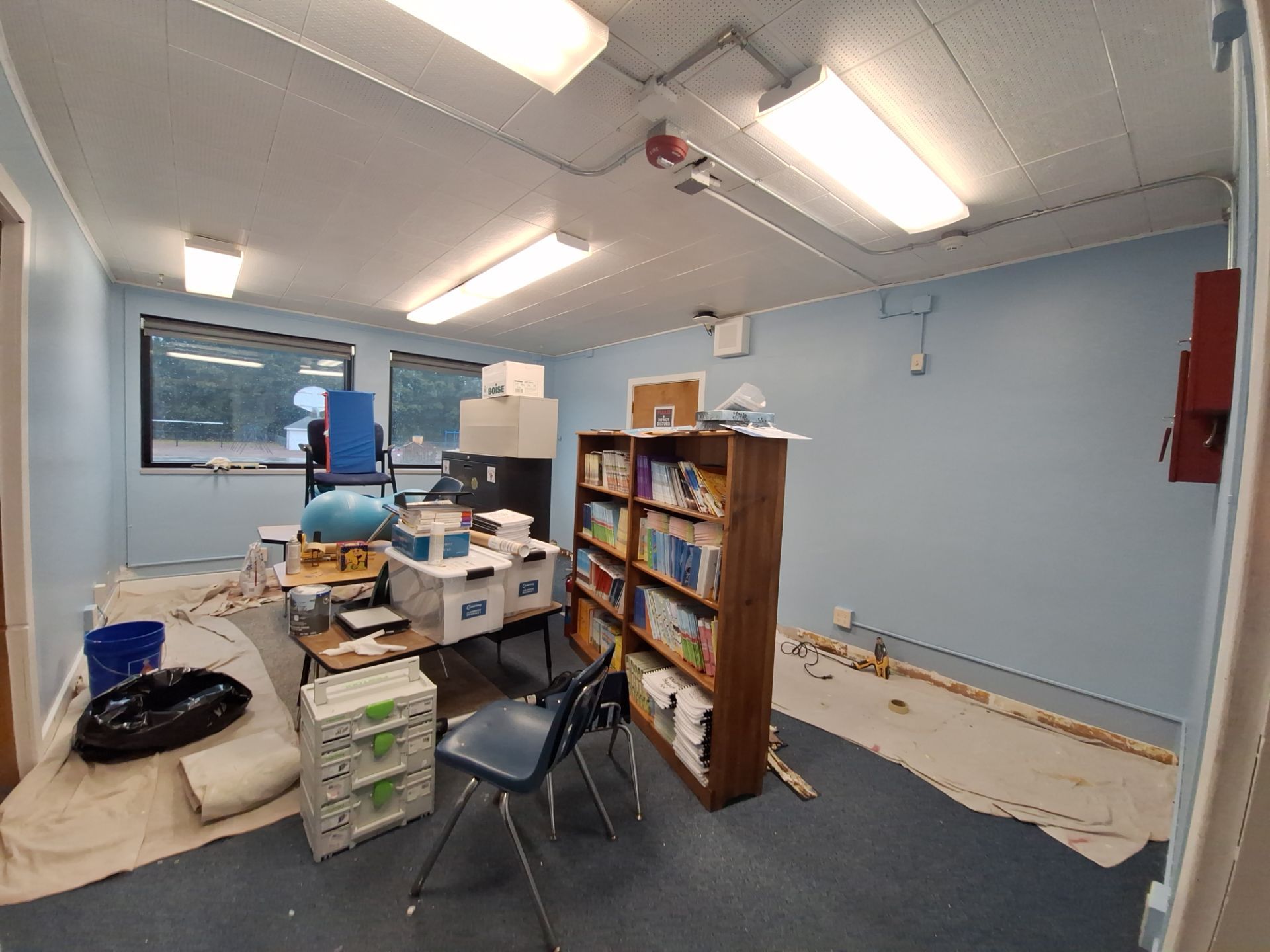 Early Childhood Center Interior Painting and Drywall Repair in Muskegon by Gordon Painting