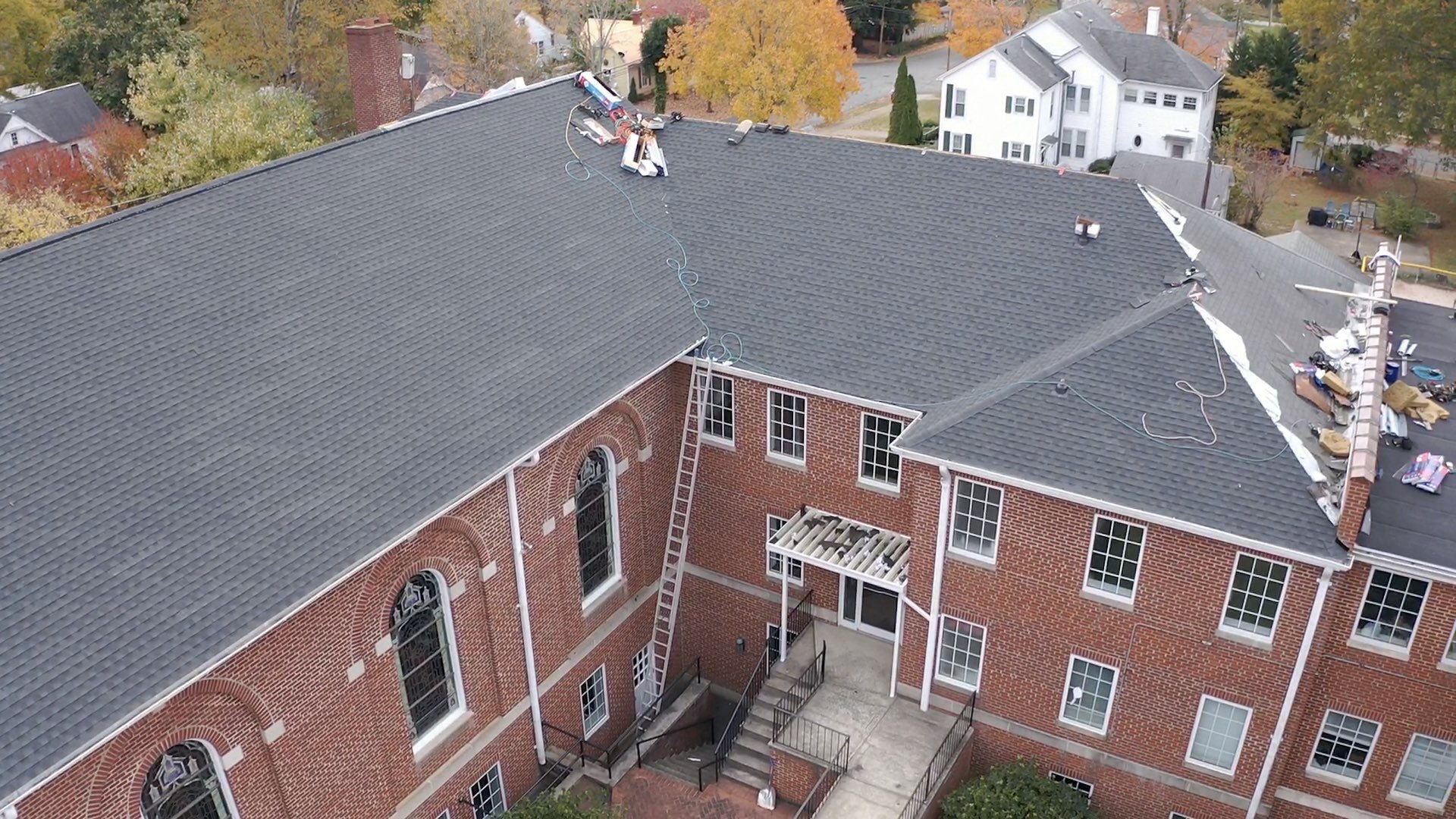 Mebane United Methodist Church by Just In Time Roofing and Restoration