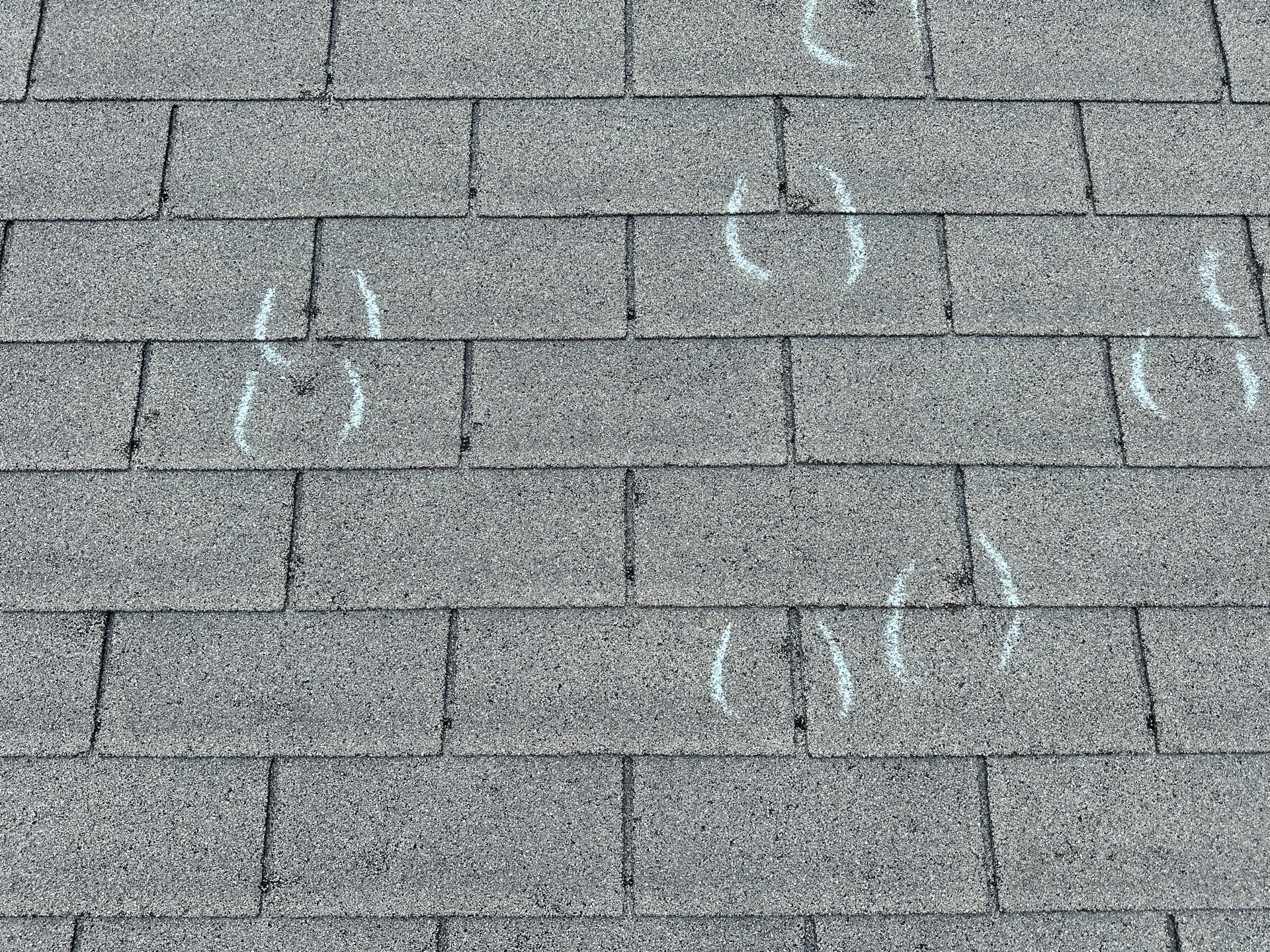 Solid Hail Damage - 3 Tab by Paragon Roofing