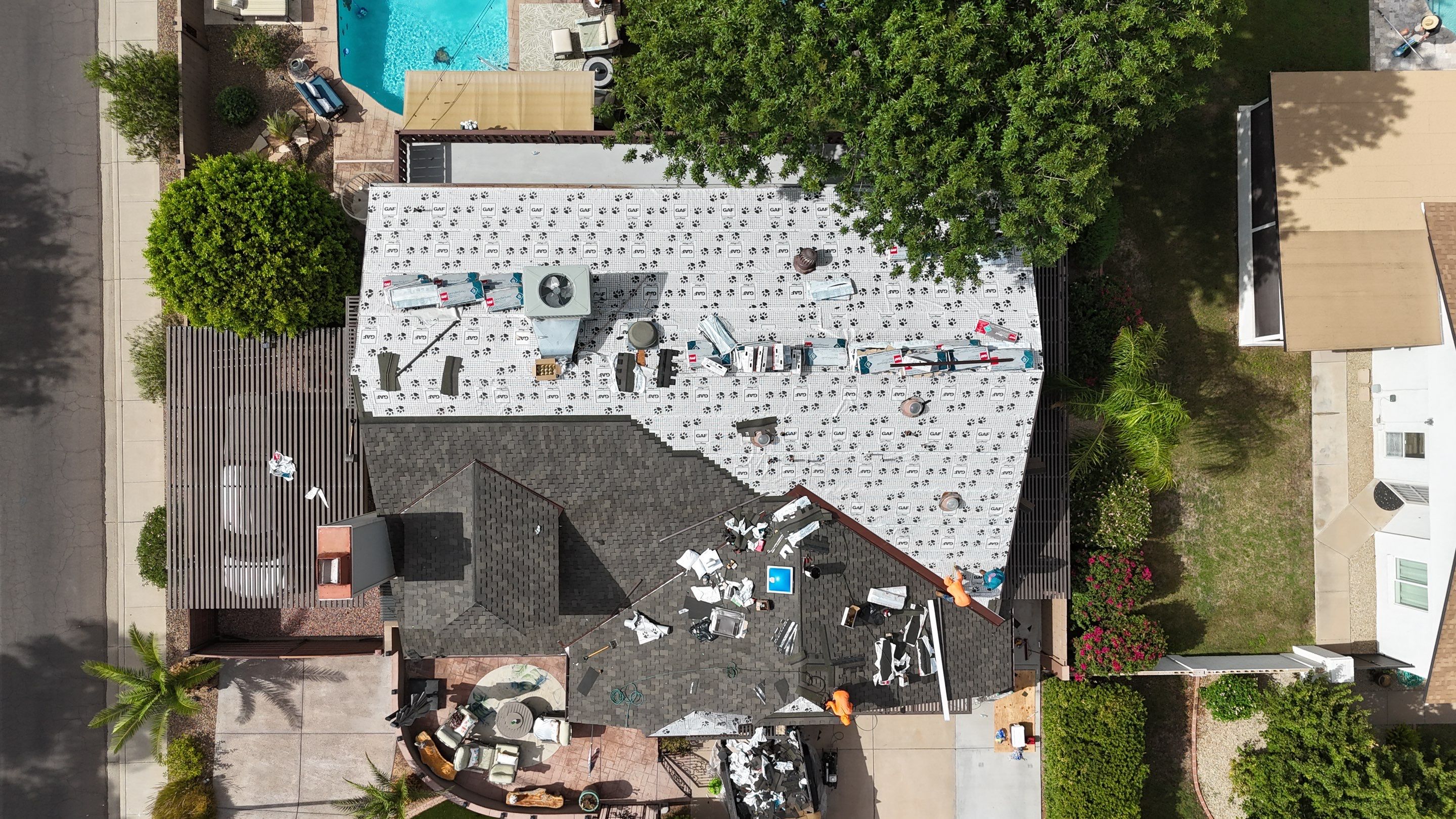 Project in Scottsdale, AZ by Saint Roofing