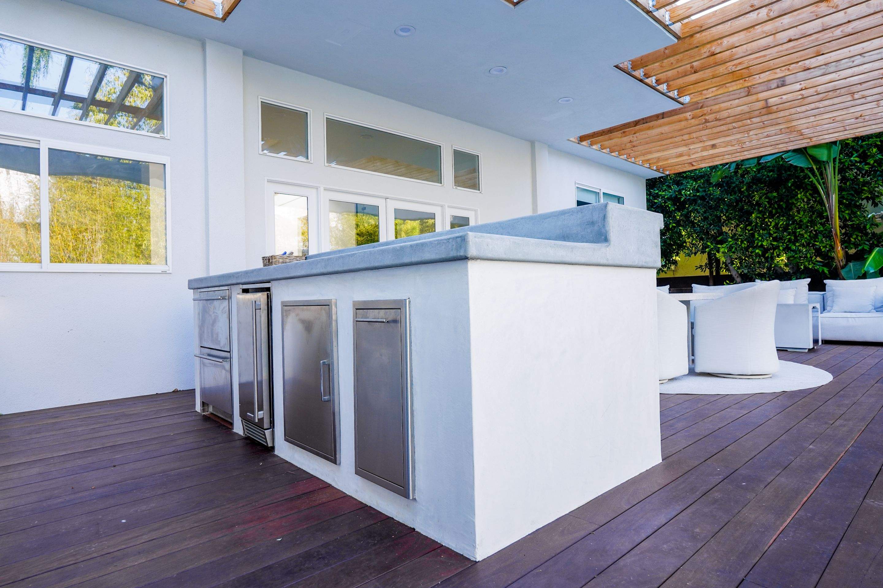 Northfield Complete Backyard & Trellis by Lax Home Inc 