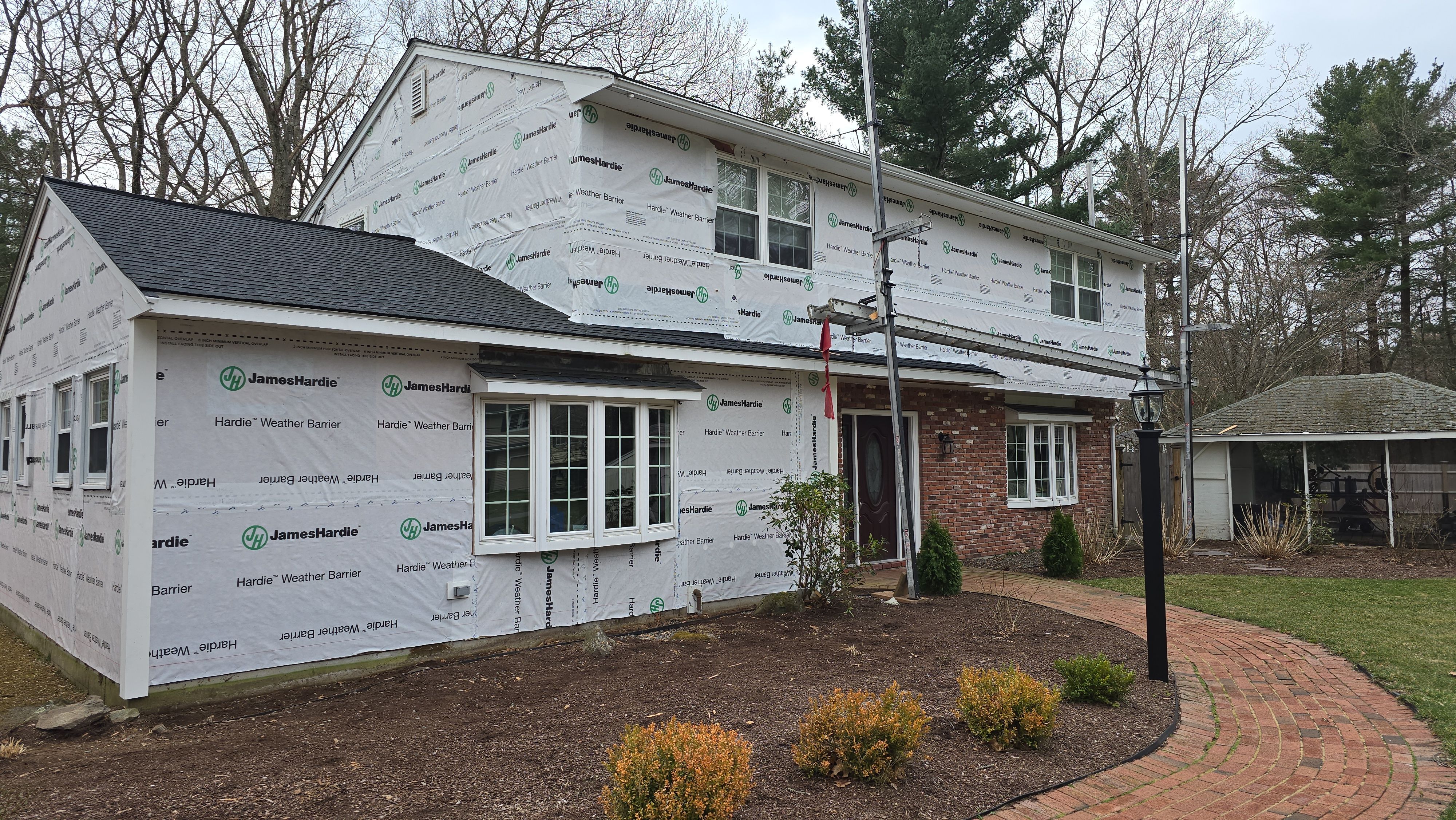 Jmaes Hardie in Medway, MA by UBrothers Construction