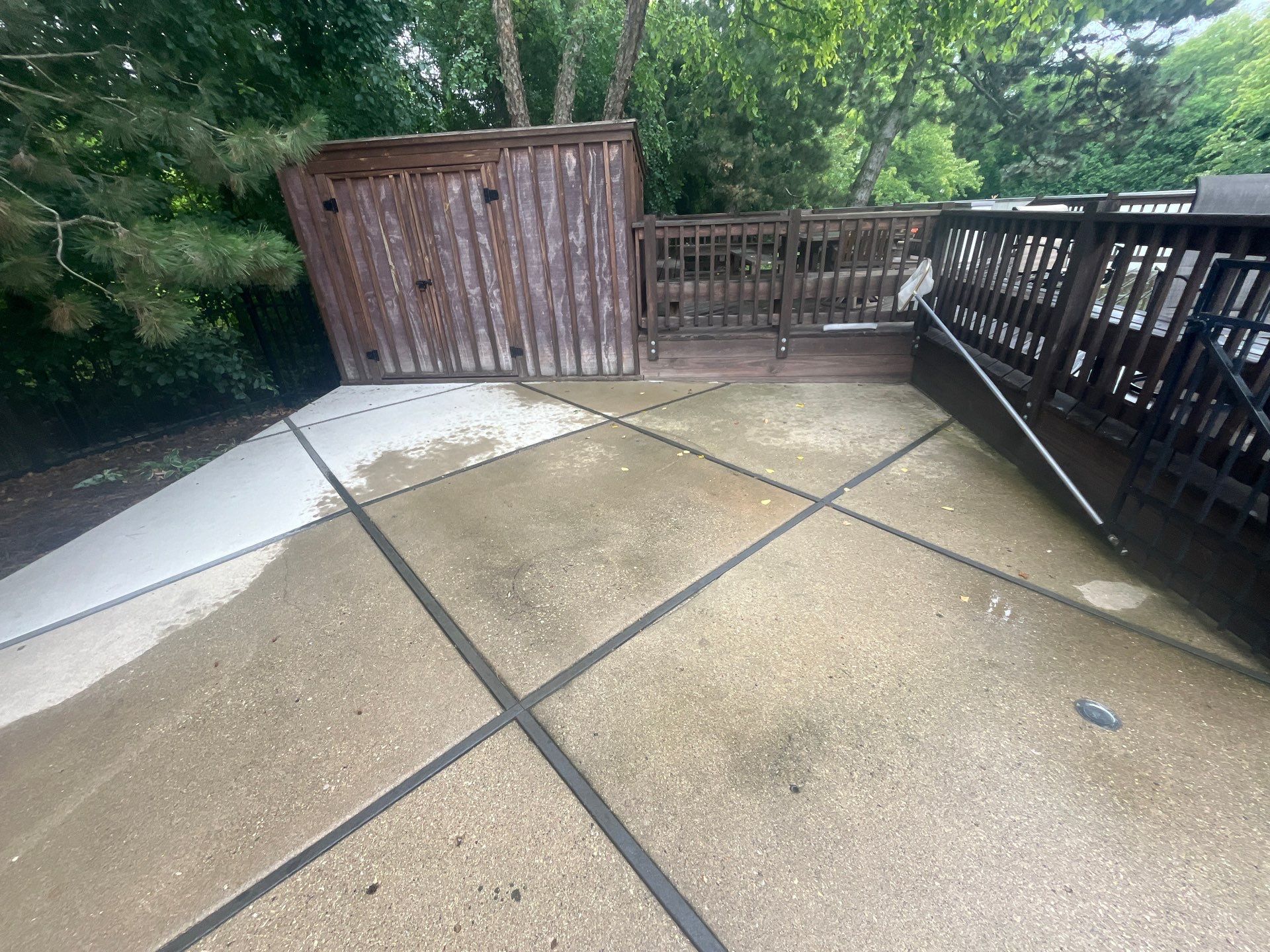 Pool Deck Pressure Washing by Northern Power Washing LLC.