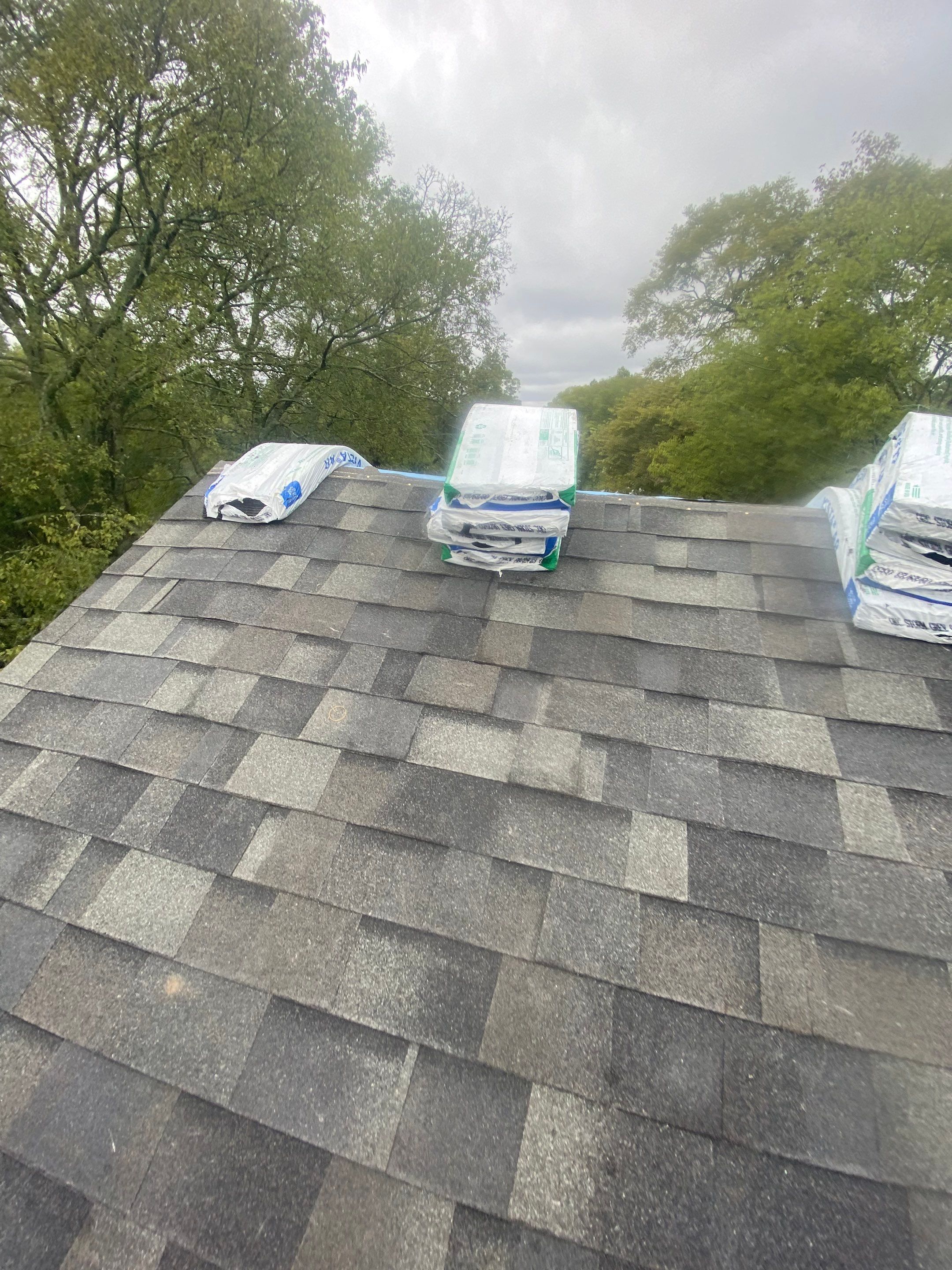 Residential Shingle Reroof using Malarkey Vista by Hostetler Roofing