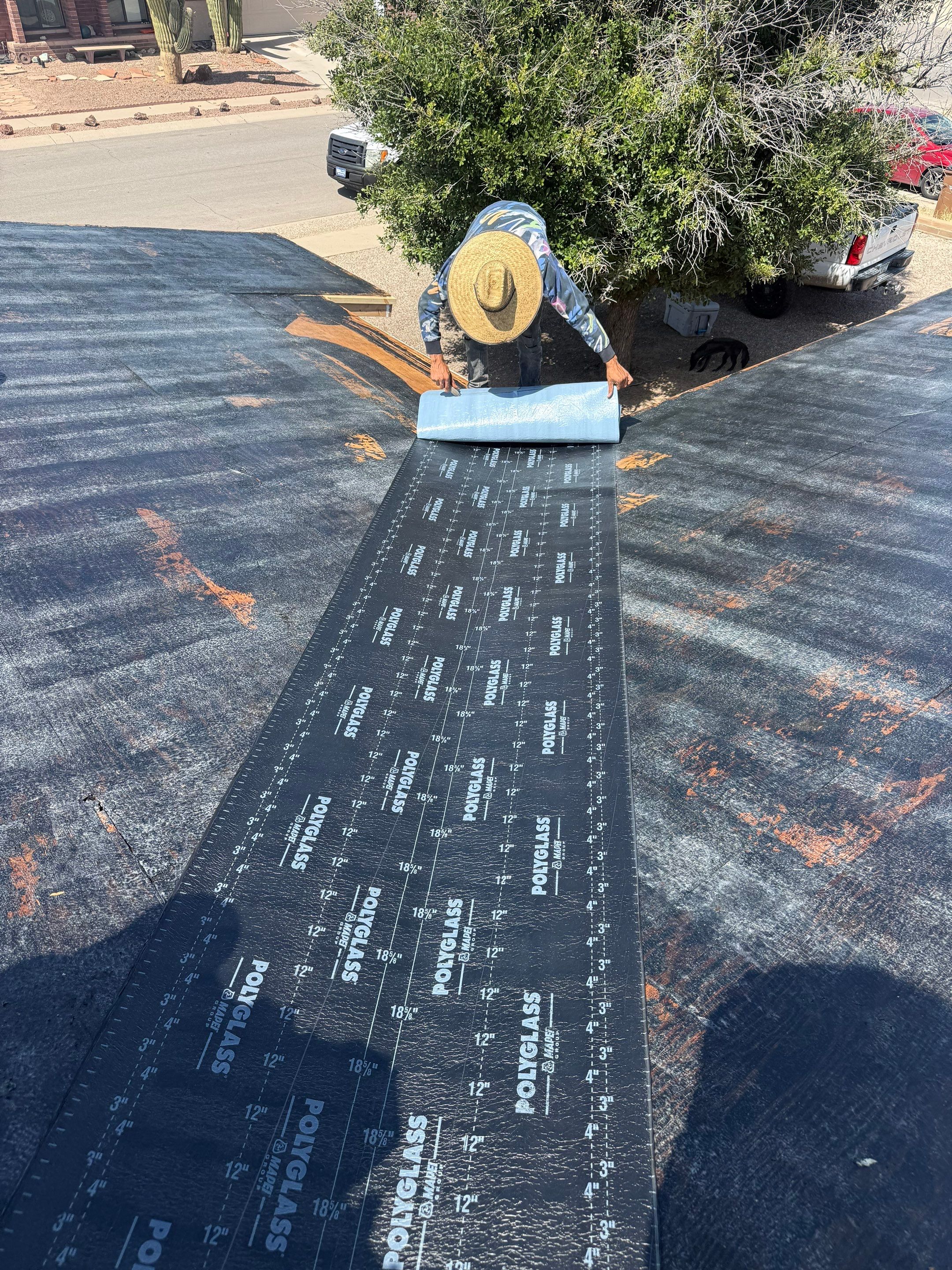 Project in Tucson by West Coast Roofing AZ