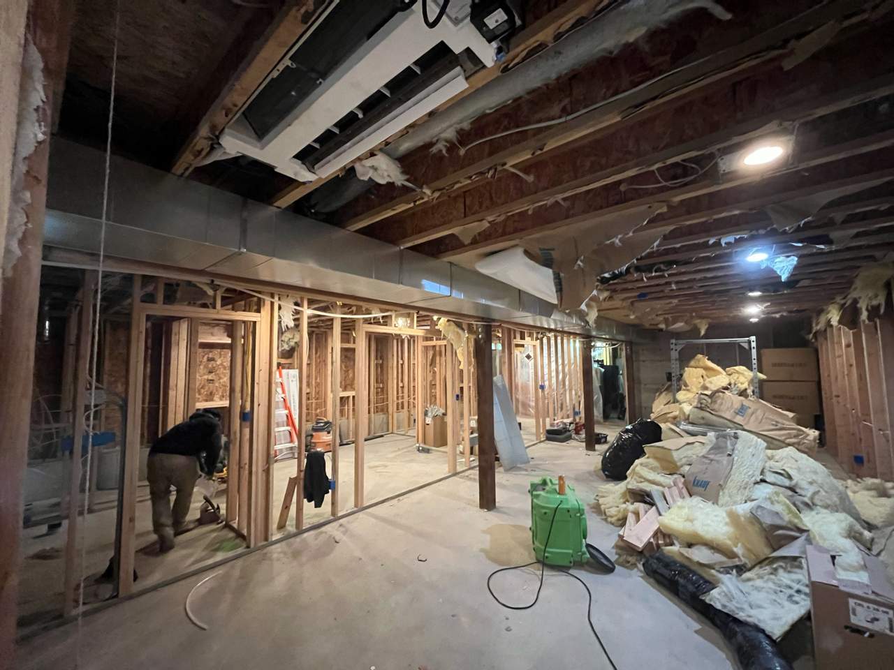 Snohomish Basement Conversion by LinMak Construction