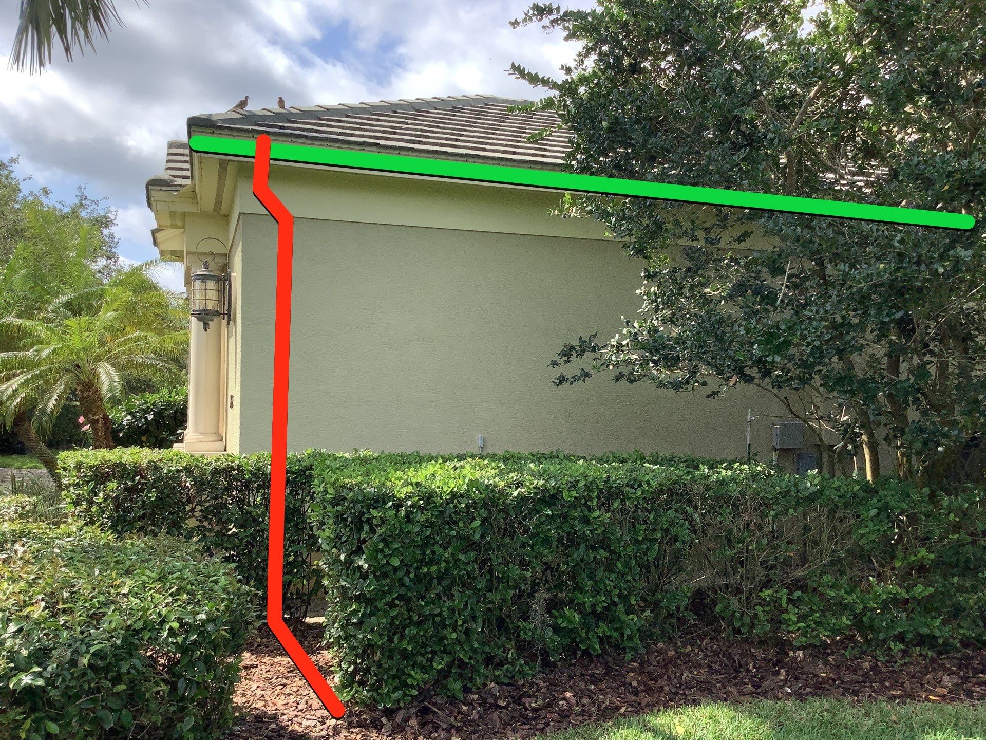 Gutter Project 7 inch seamless gutters using Cameo Gutters in Sarasota FL by Gutter Professors