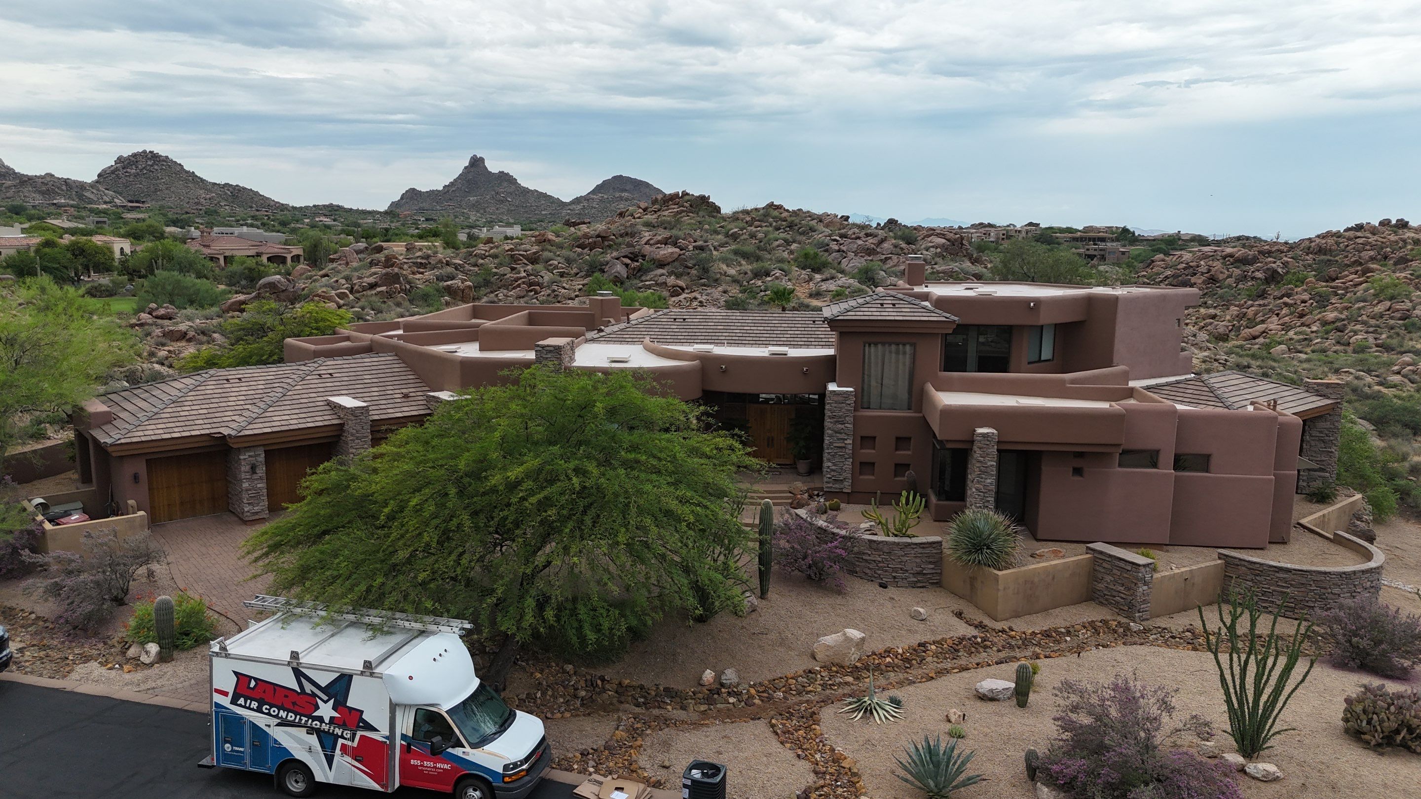 Project in Scottsdale, AZ by Saint Roofing