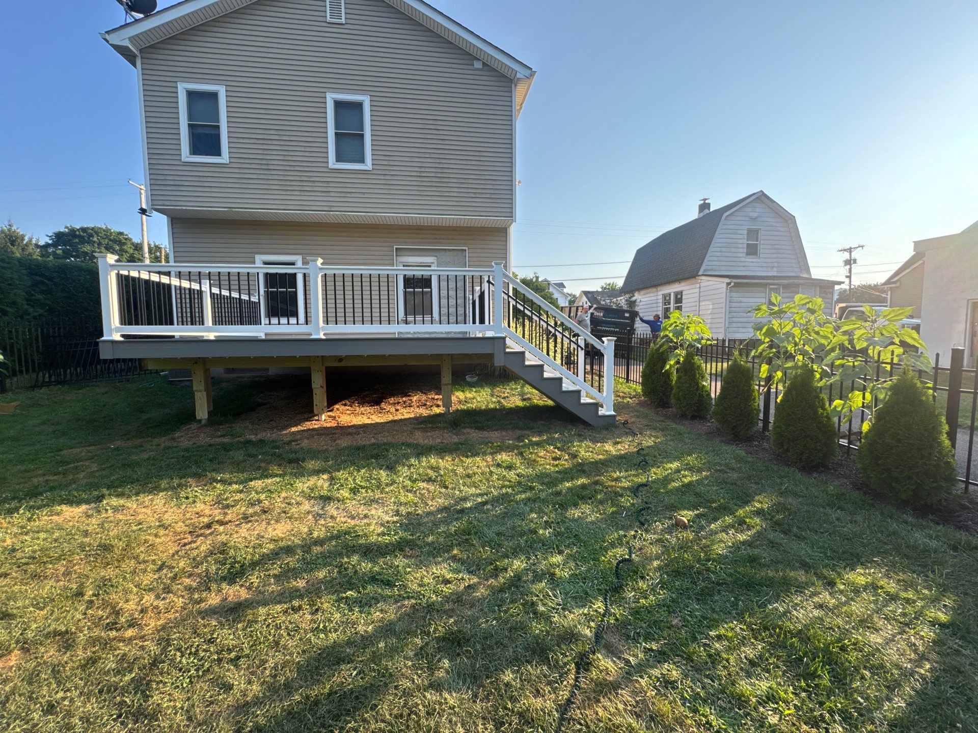 New Deck in Readington Township by deck guardian