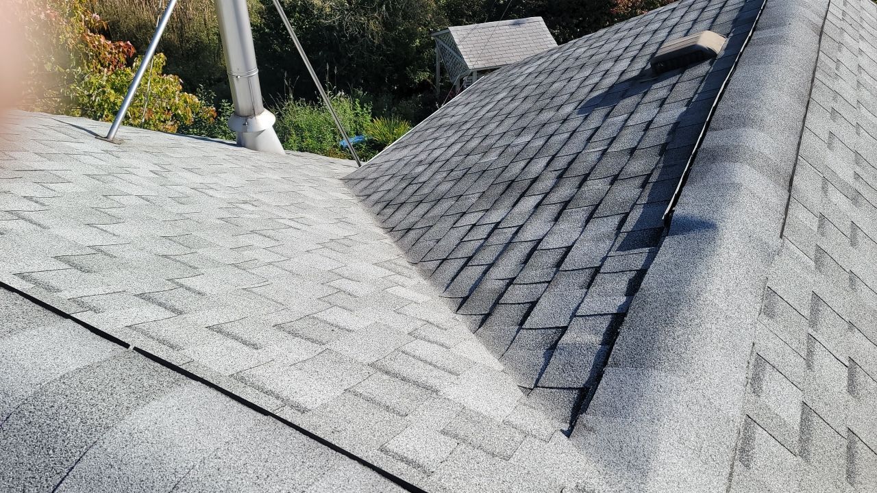 CERTAINTEED LANDMARK COLOR: COBBLESTONE GREY DRIP EDGE: WHITE by Eagle Eye Roofing